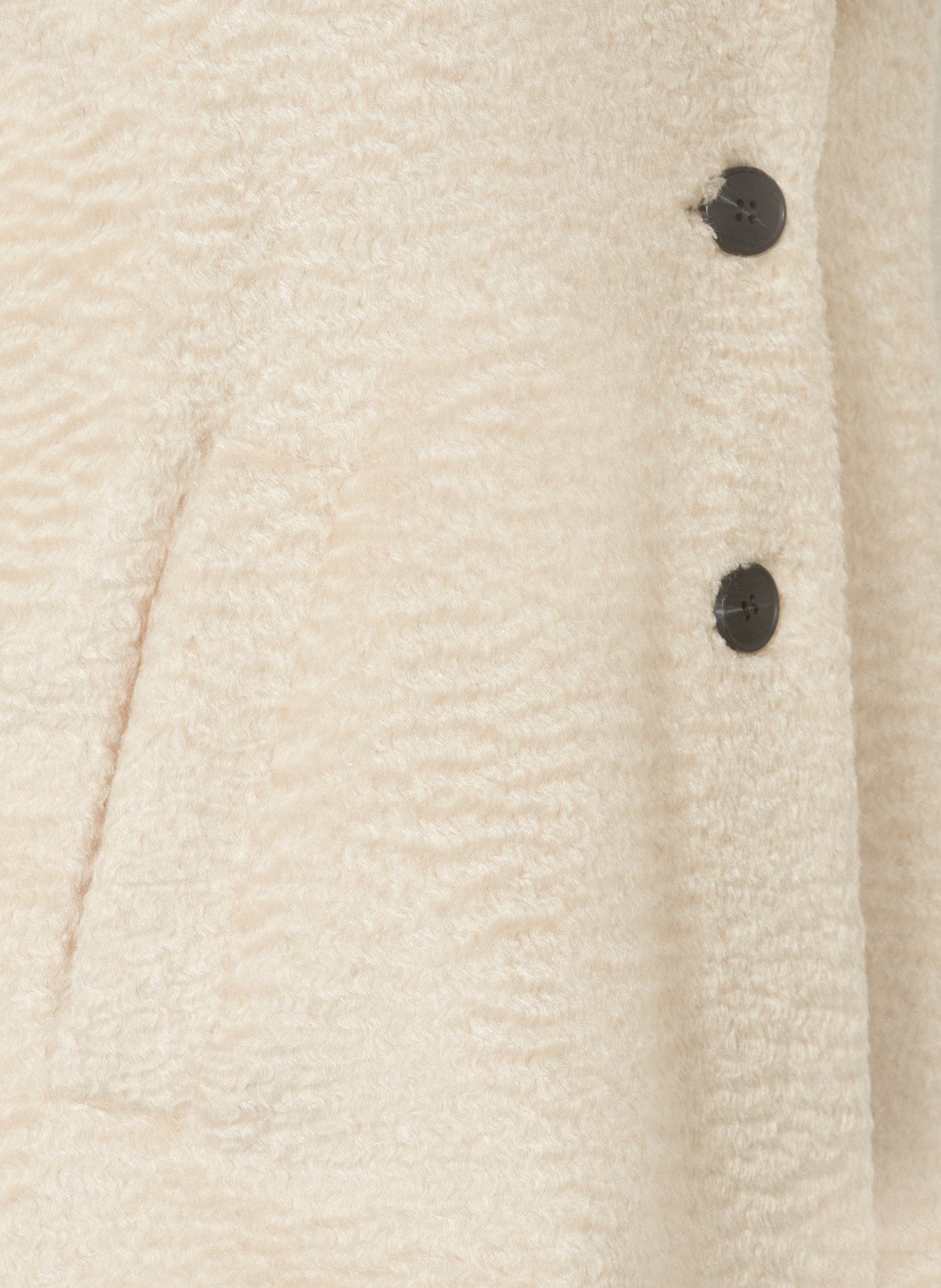 MARINA RINALDI PERSONA Teddyfell-Jacke CUBANO, Farbe: BEIGE (Bild 3)