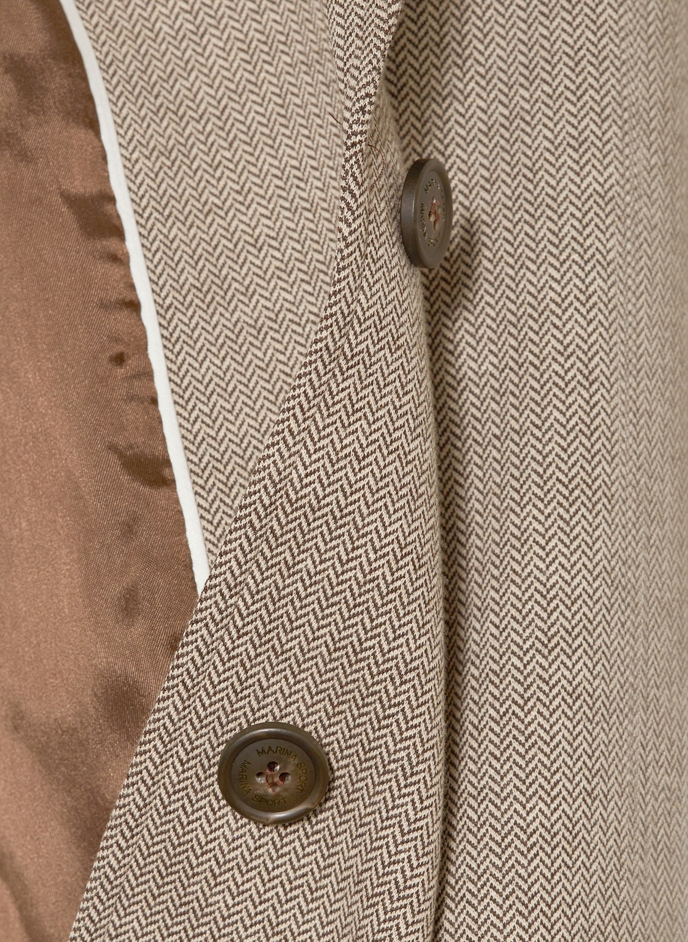 MARINA RINALDI SPORT Blazer FABIA, Color: DARK BROWN/ LIGHT BROWN (Image 3)