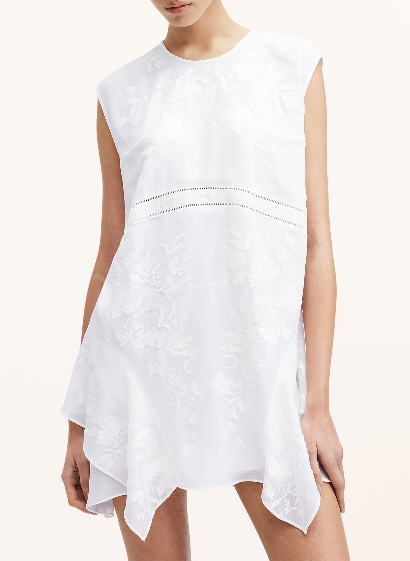 ALLSAINTS Dress AUDRINA, Color: WHITE (Image 4)