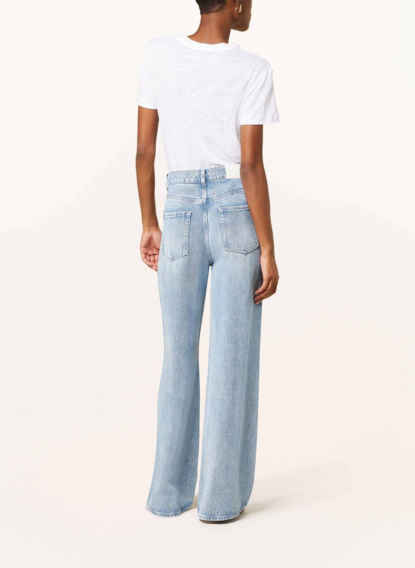 7 for all mankind Straight jeans SCOUT, Color: LIGHT BLUE (Image 3)