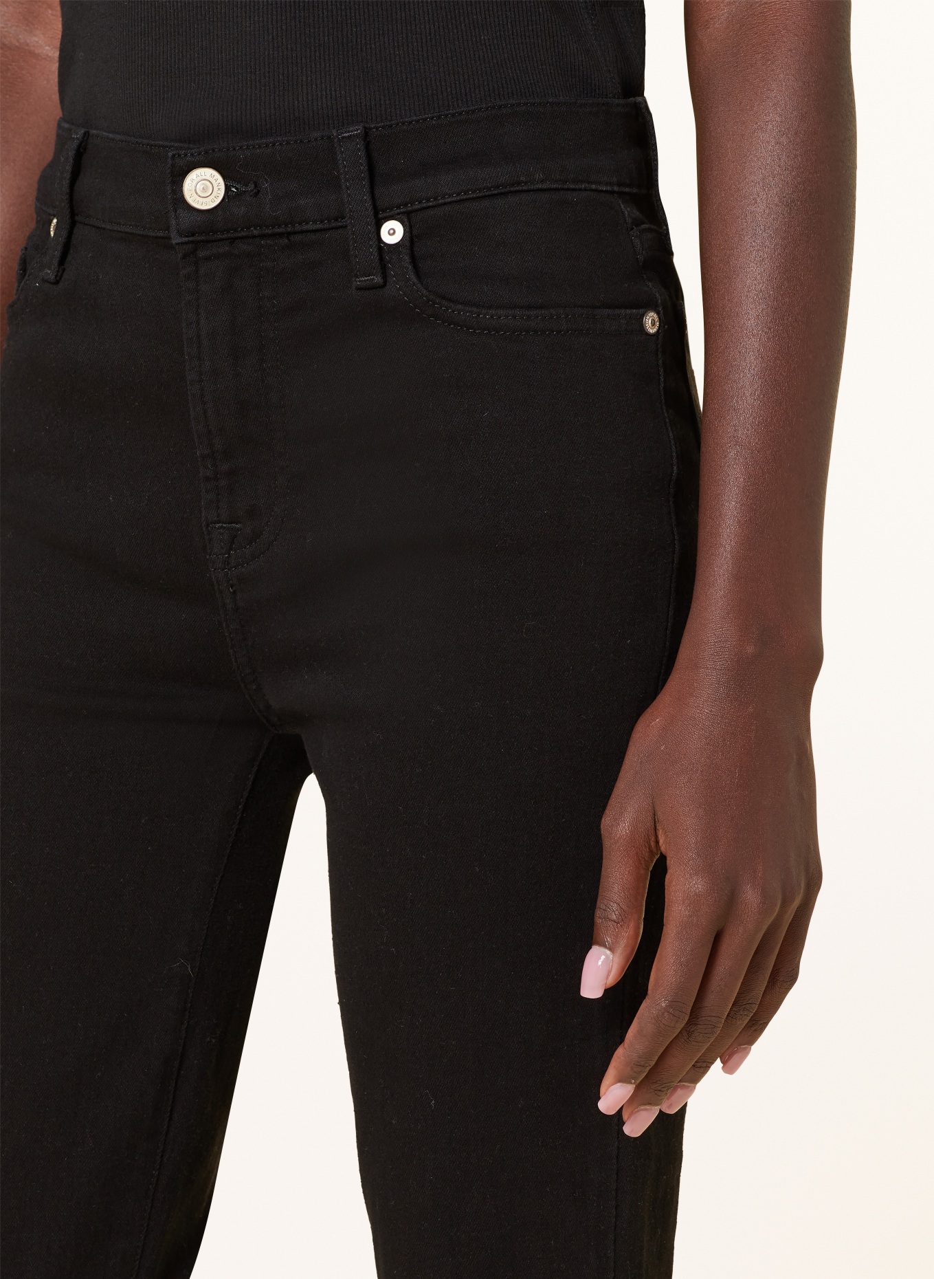 7 for all mankind Flared jeans ALI, Color: BLACK (Image 5)