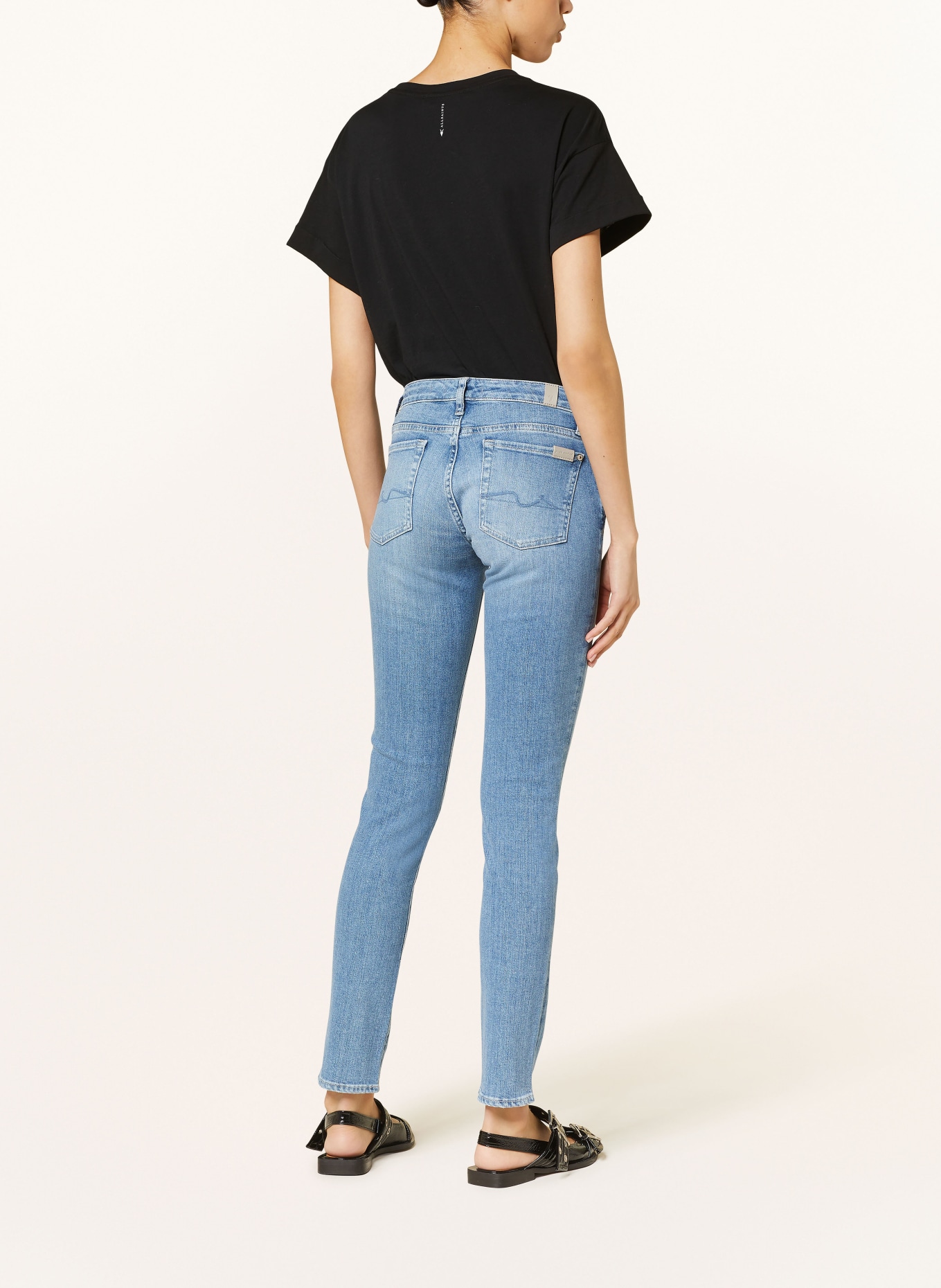 7 for all mankind Jeans PYPER SLIM ILLUSION, Color: LIGHT BLUE (Image 3)