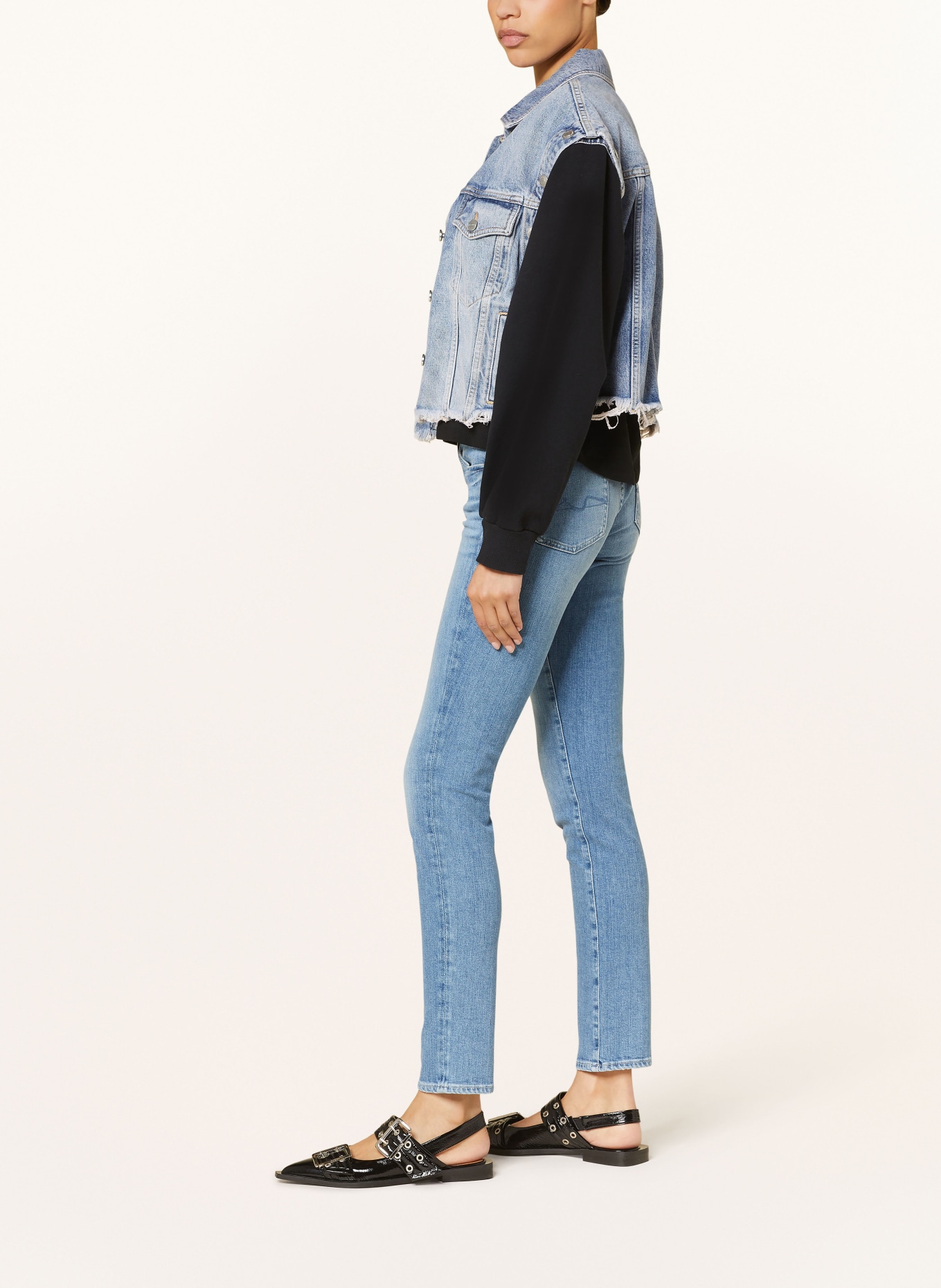 7 for all mankind Jeans PYPER SLIM ILLUSION, Color: LIGHT BLUE (Image 4)