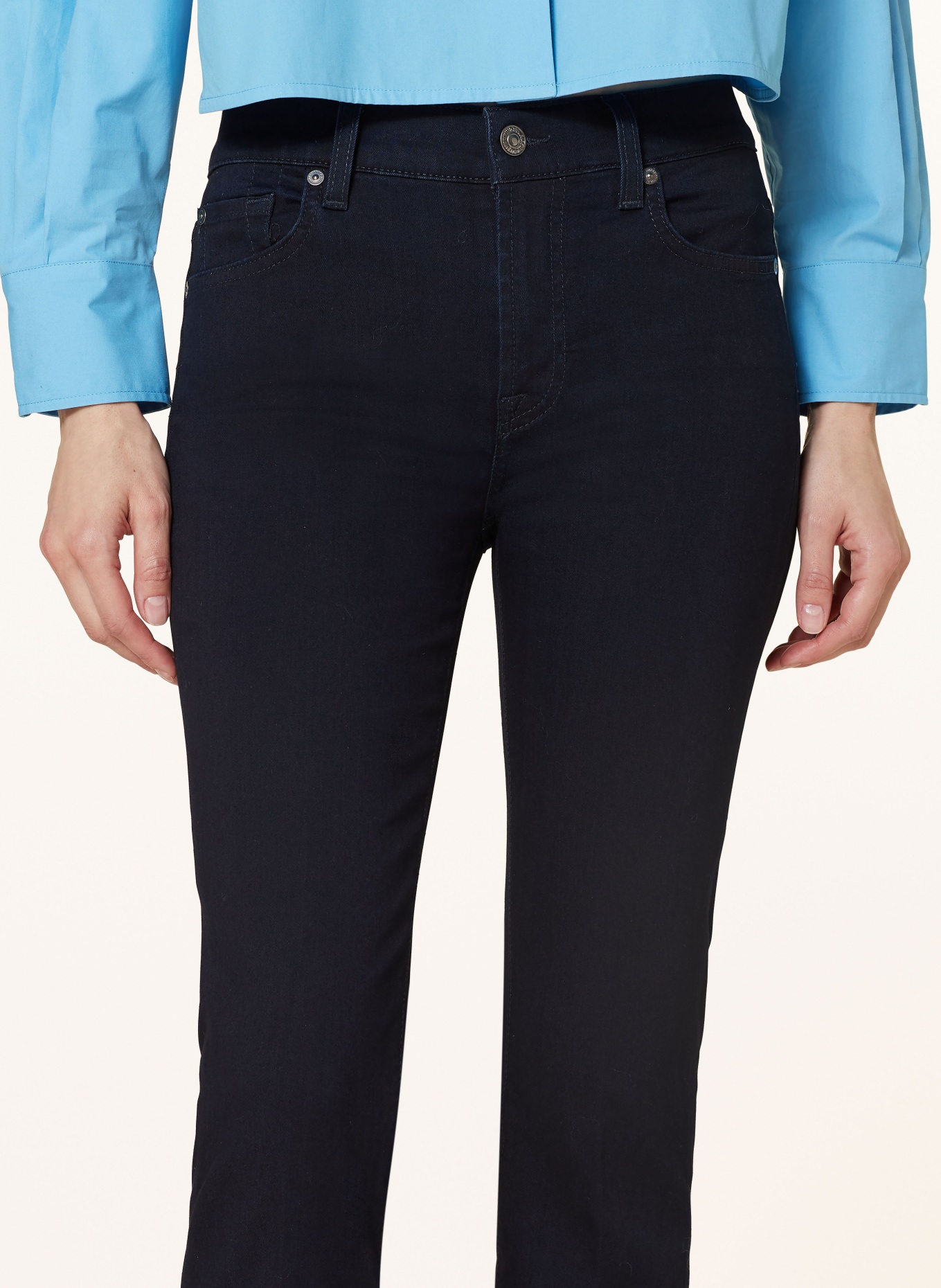 7 for all mankind Bootcut jeans BAIR, Color: DARK BLUE (Image 5)