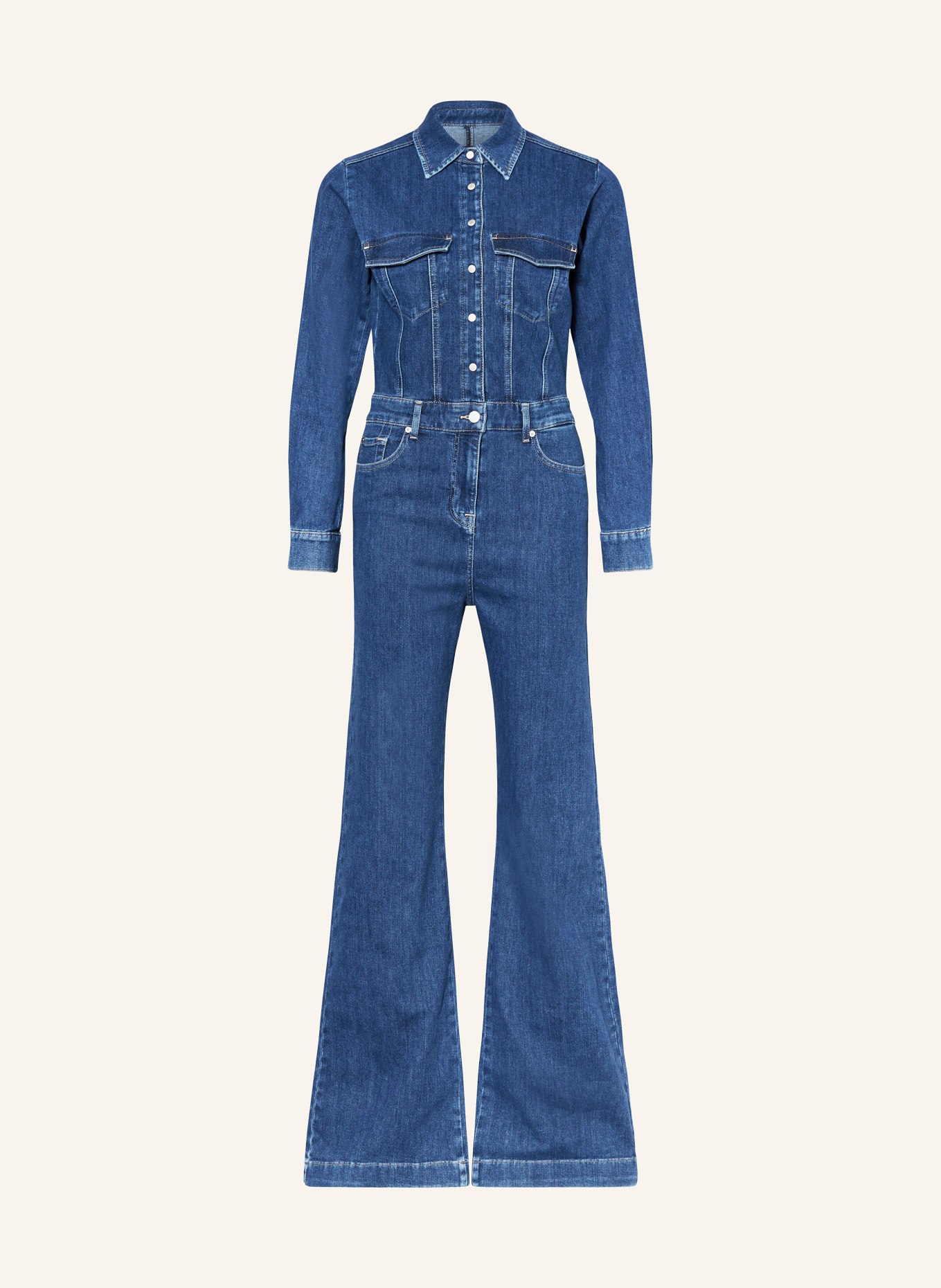7 for all mankind Denim jumpsuit LUXE, Color: BLUE (Image 1)