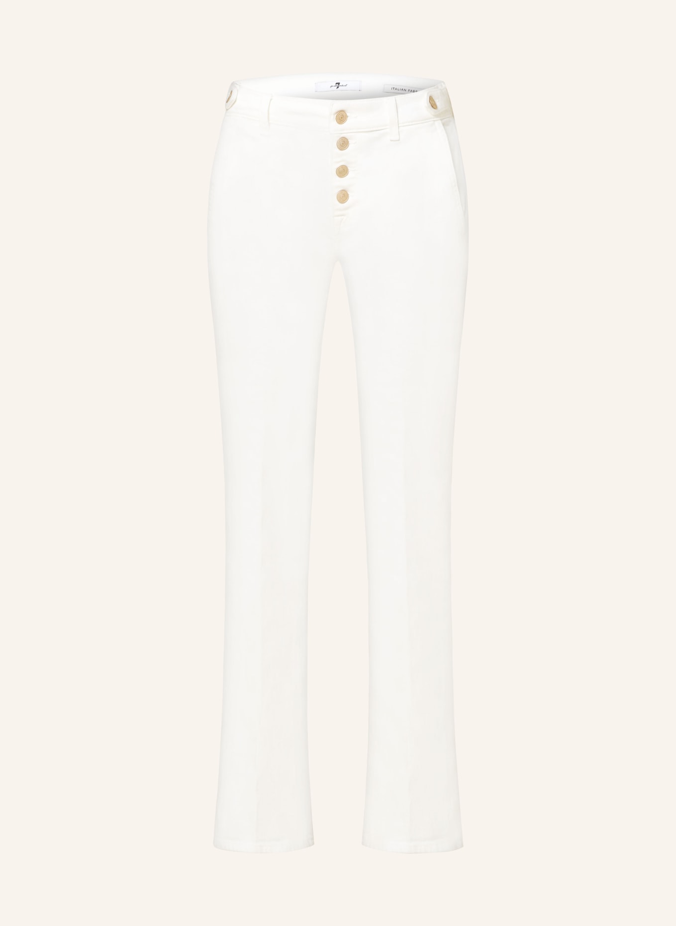 7 for all mankind Bootcut Jeans, Farbe: WHITE (Bild 1)