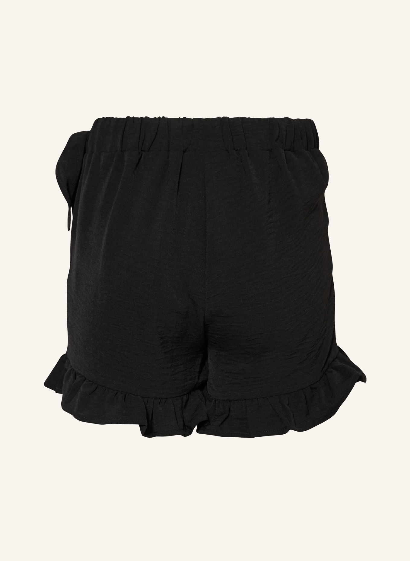 ONLY Spódnico-spodnie z falbankami, Kolor: CZARNY (Obrazek 2)