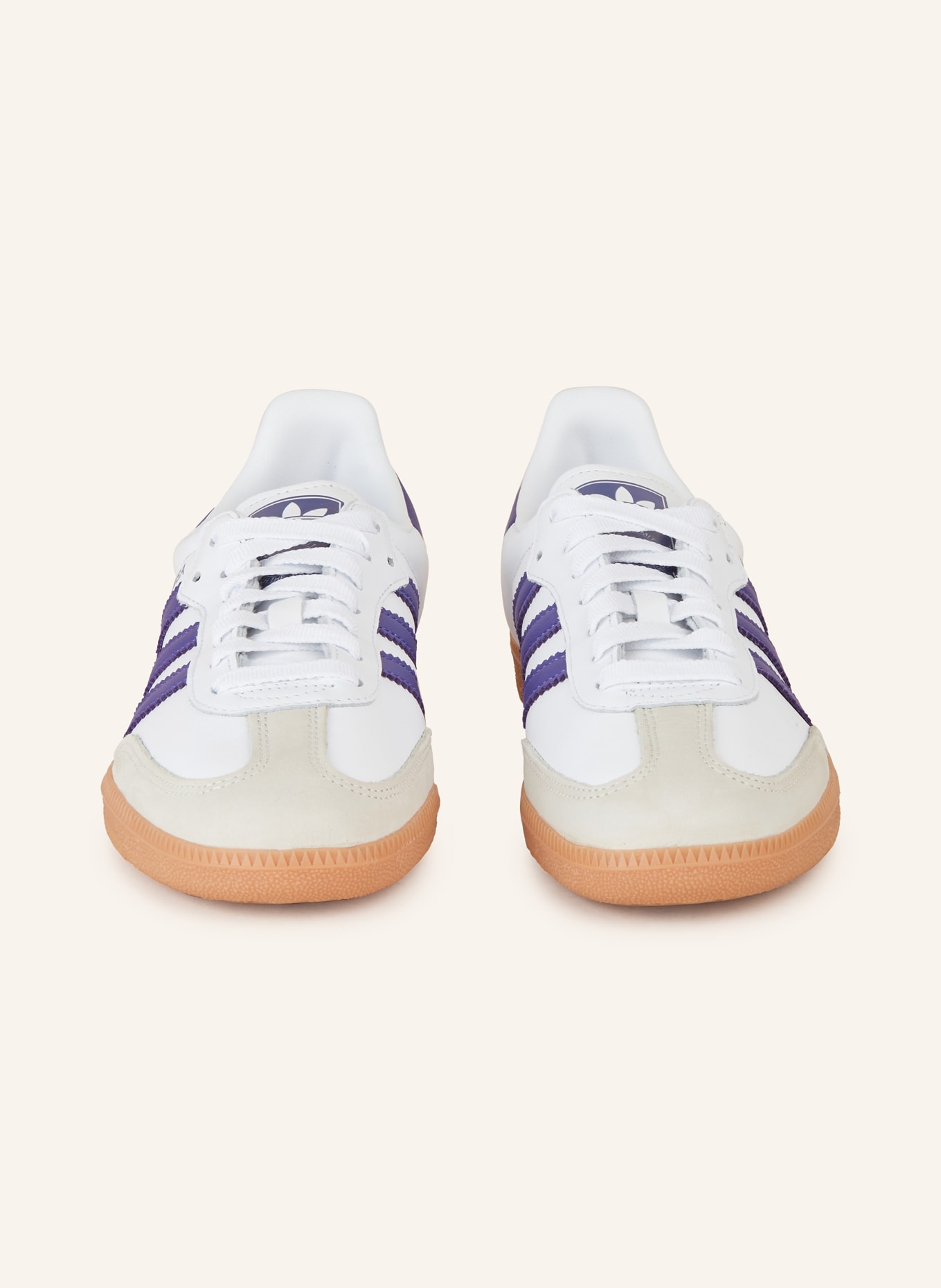 adidas Originals Sneaker SAMBA OG, Farbe: WEISS/ LILA (Bild 3)