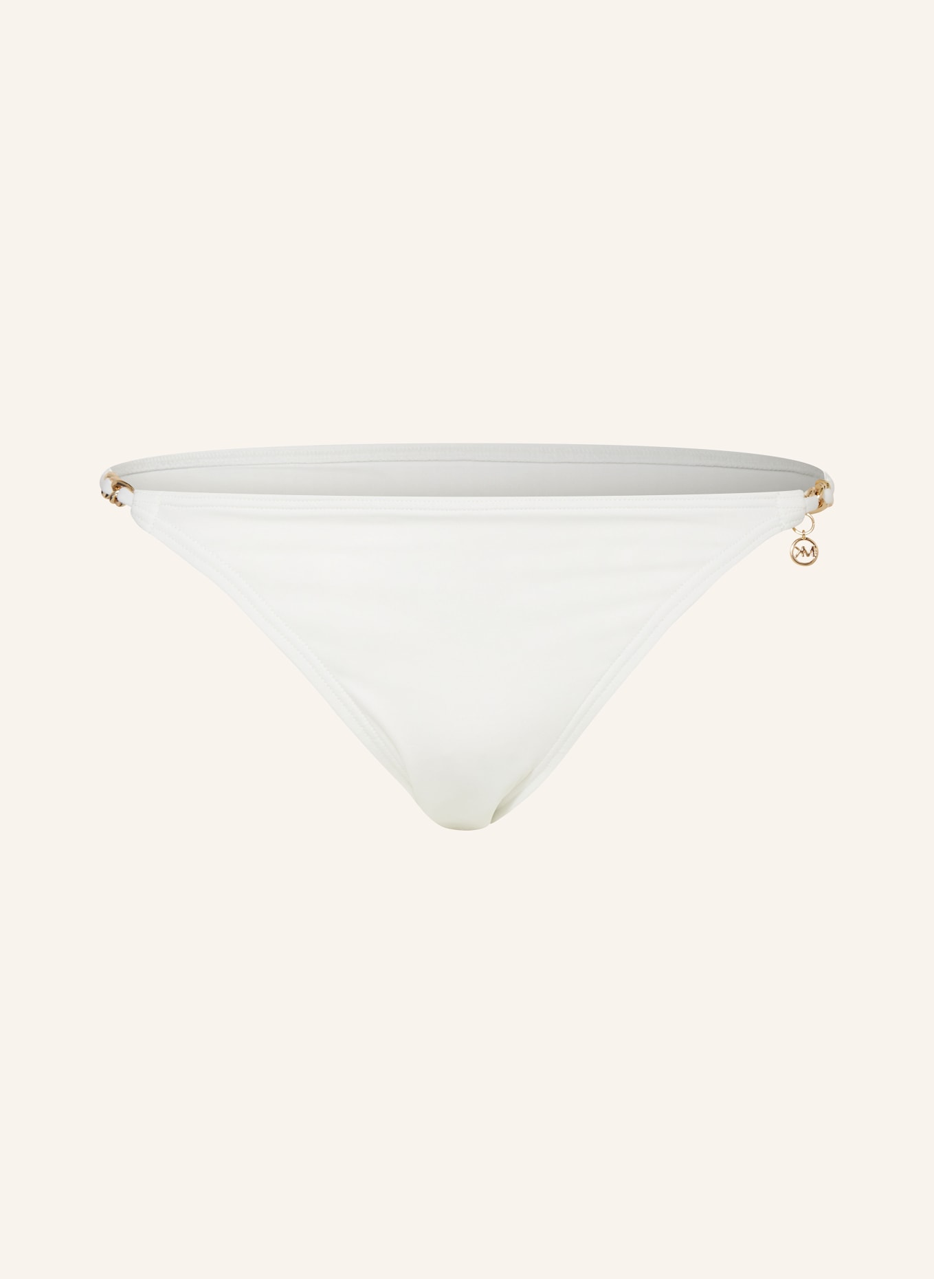 MICHAEL KORS Basic bikini bottoms CHAIN SOLIDS, Color: WHITE (Image 1)