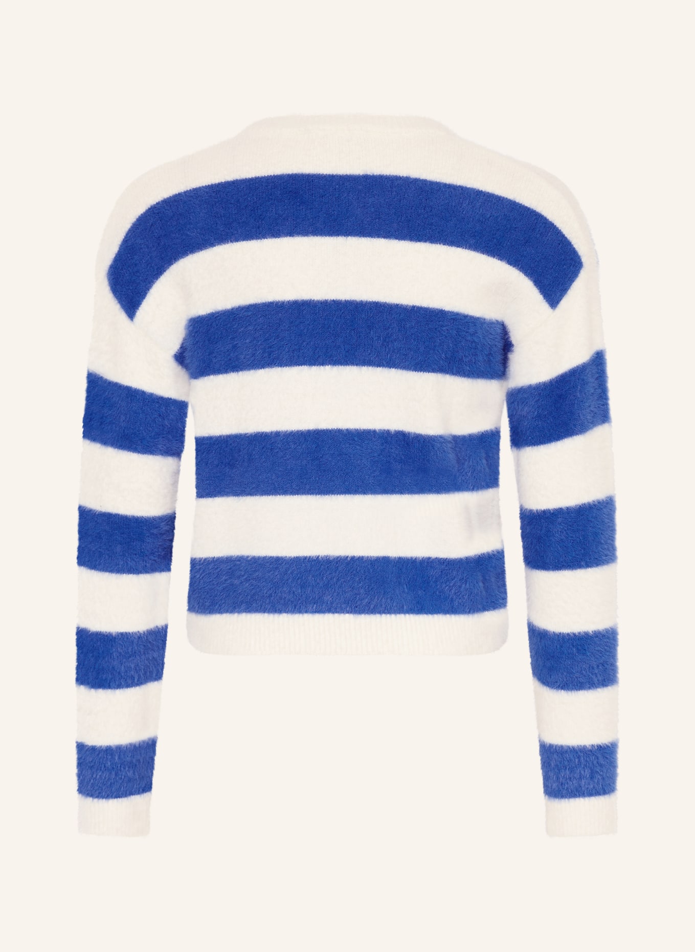 GARCIA Pullover, Farbe: WEISS/ BLAU (Bild 2)