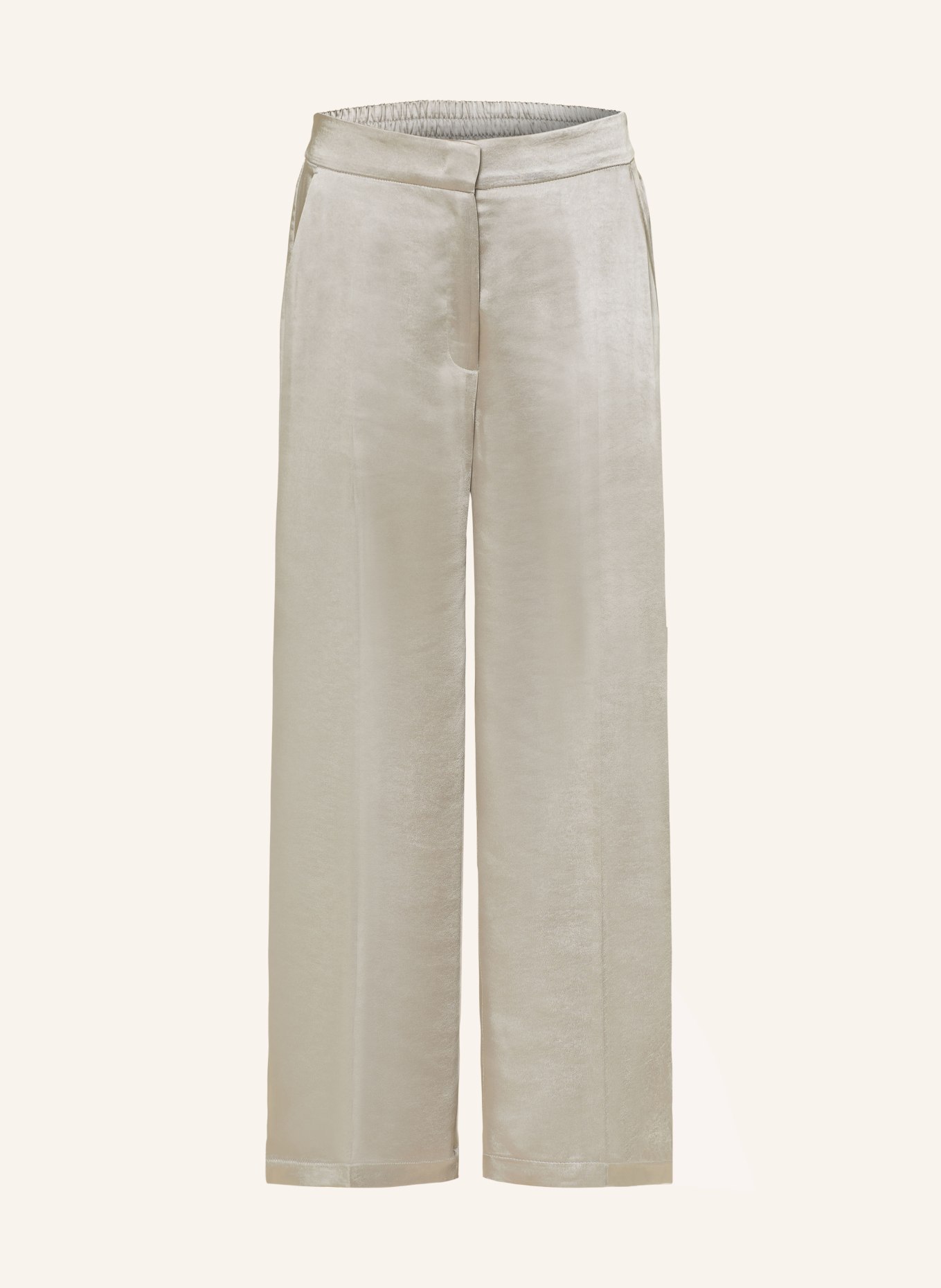 Betty Barclay Saténové Culotte kalhoty, Barva: STŘÍBRNÁ (Obrázek 1)