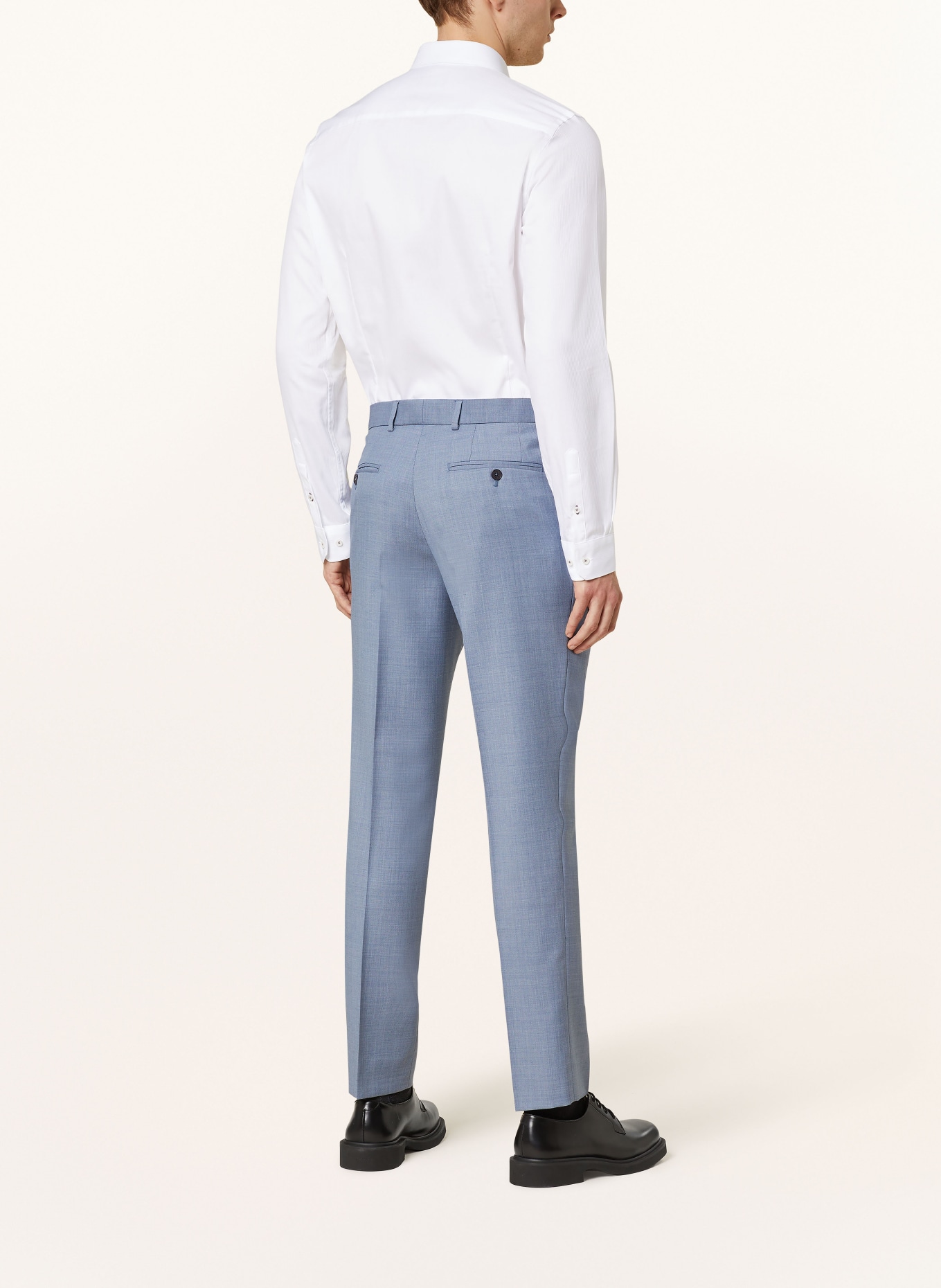TED BAKER Spodnie garniturowe ORIONT slim fit, Kolor: BLUE BLUE (Obrazek 4)