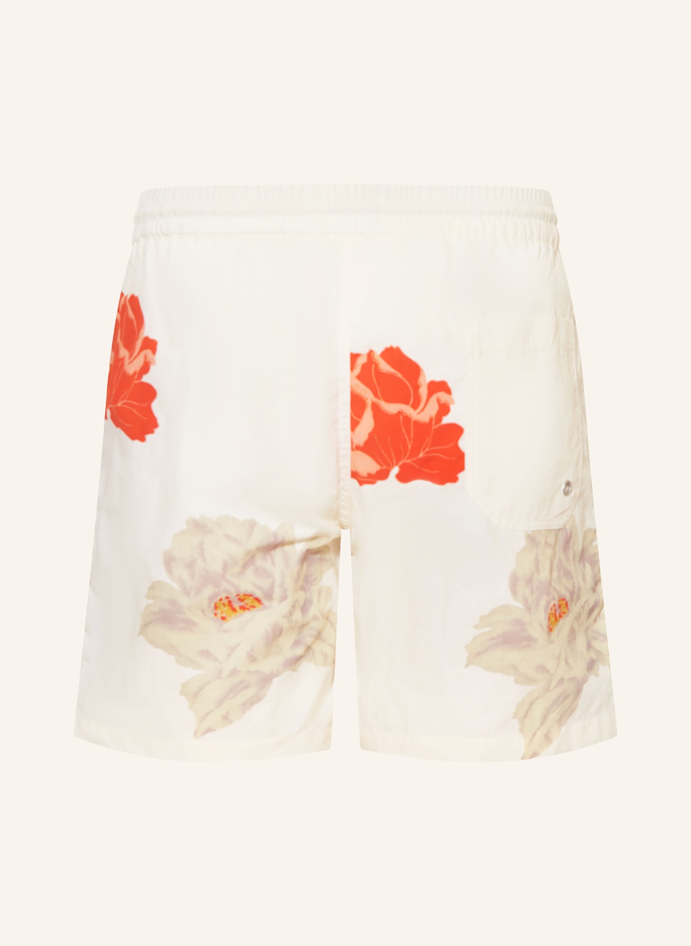 ALLSAINTS Swim Shorts ROZE, Color: ECRU/ ORANGE/ DARK ORANGE (Image 2)