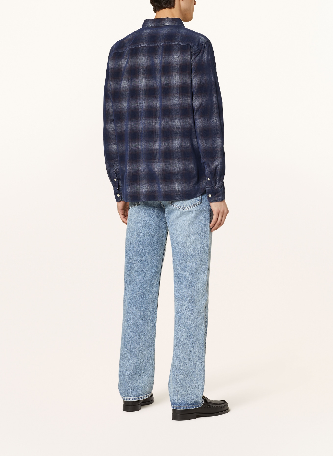 ALLSAINTS Shirt SALINAS relaxed fit, Color: DARK BLUE (Image 3)