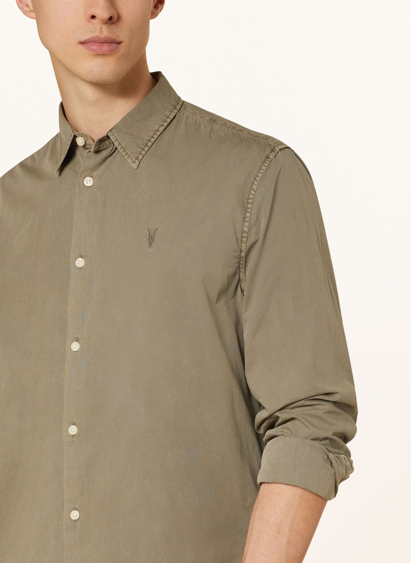 ALLSAINTS Shirt TAHOE relaxed fit, Color: BROWN (Image 4)