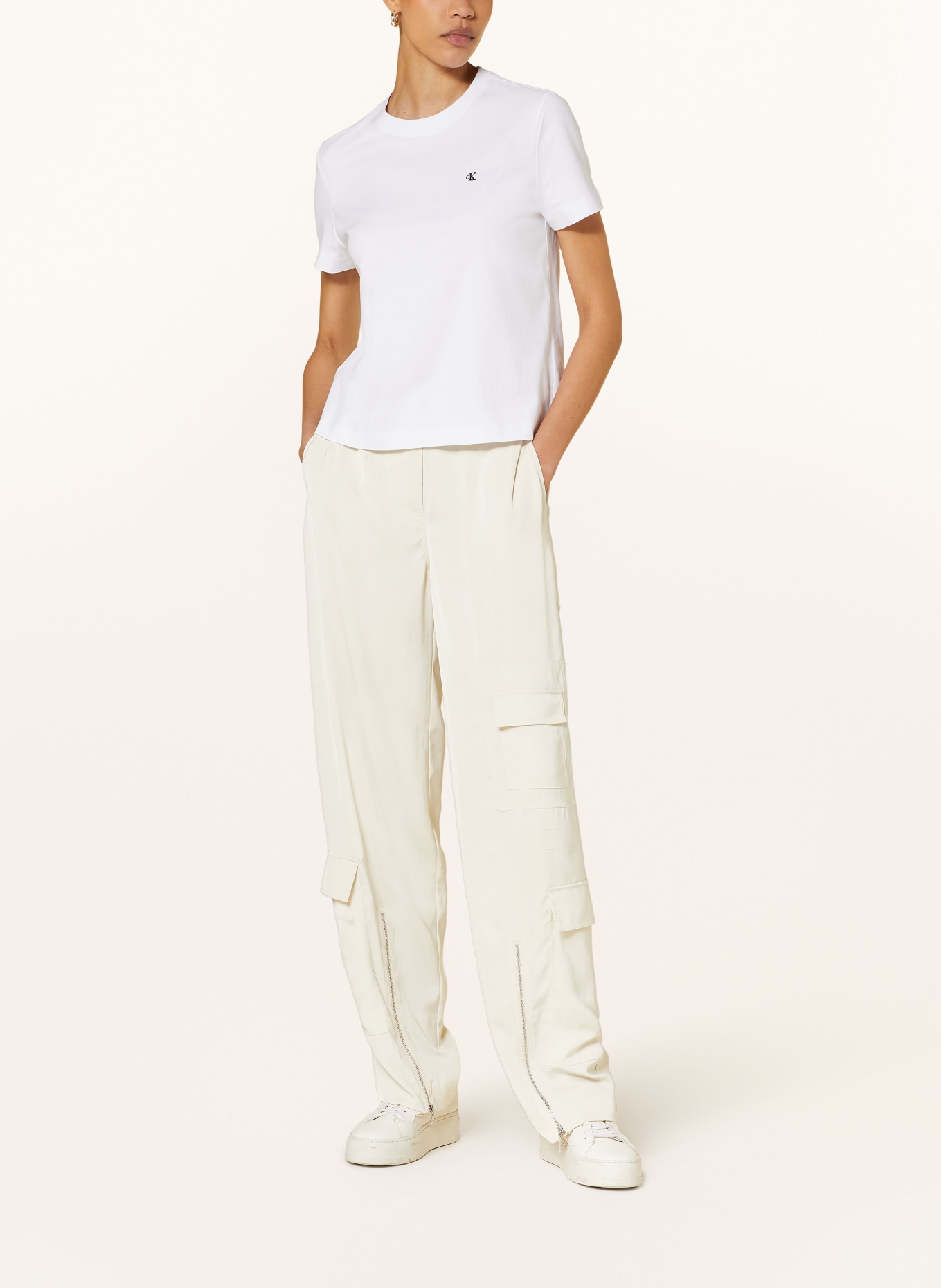 Calvin Klein T-shirt, Color: WHITE (Image 2)