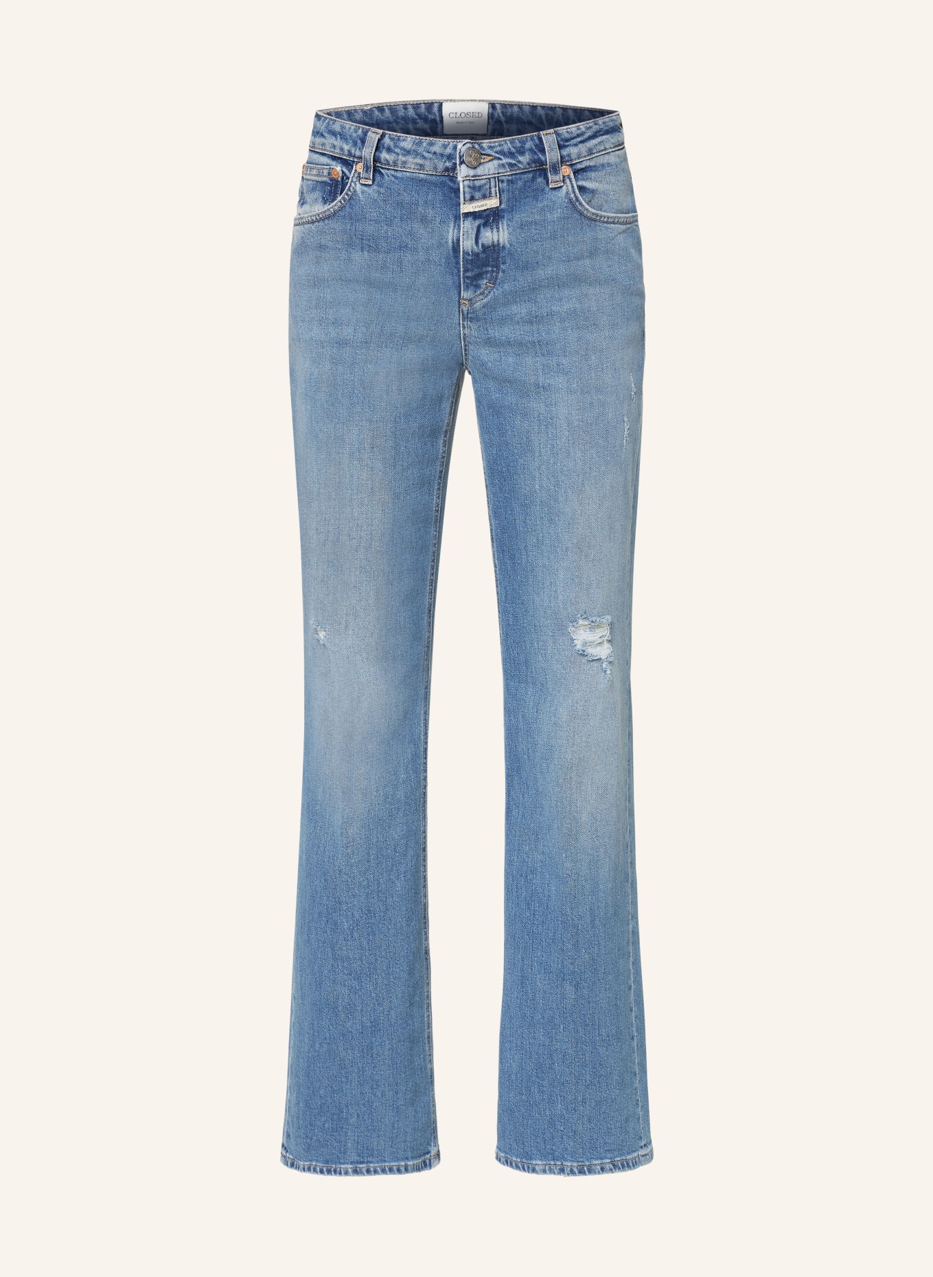 CLOSED Straight Jeans GILLAN, Farbe: MBL MID BLUE (Bild 1)