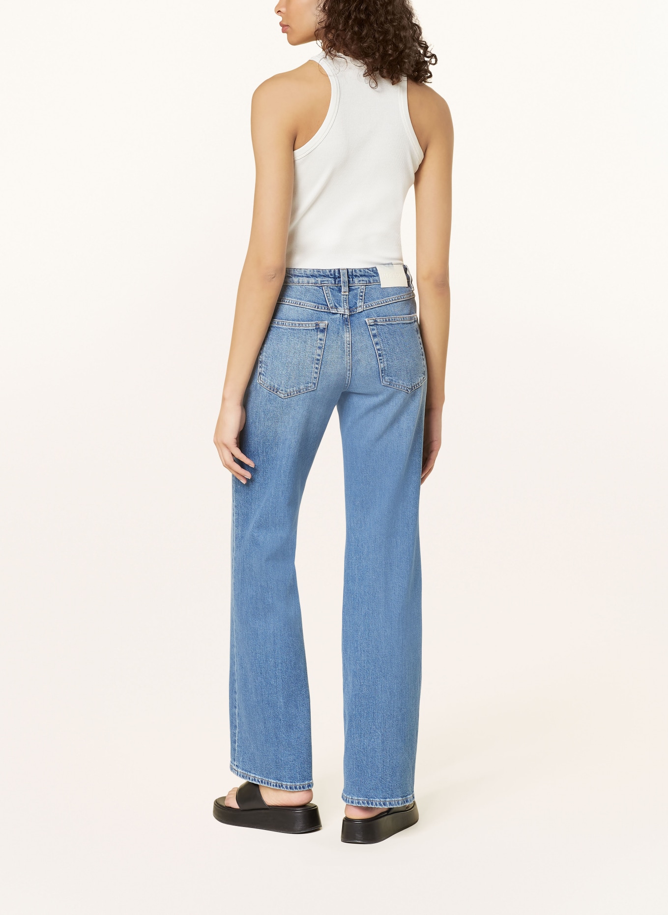 CLOSED Straight Jeans GILLAN, Farbe: MBL MID BLUE (Bild 3)