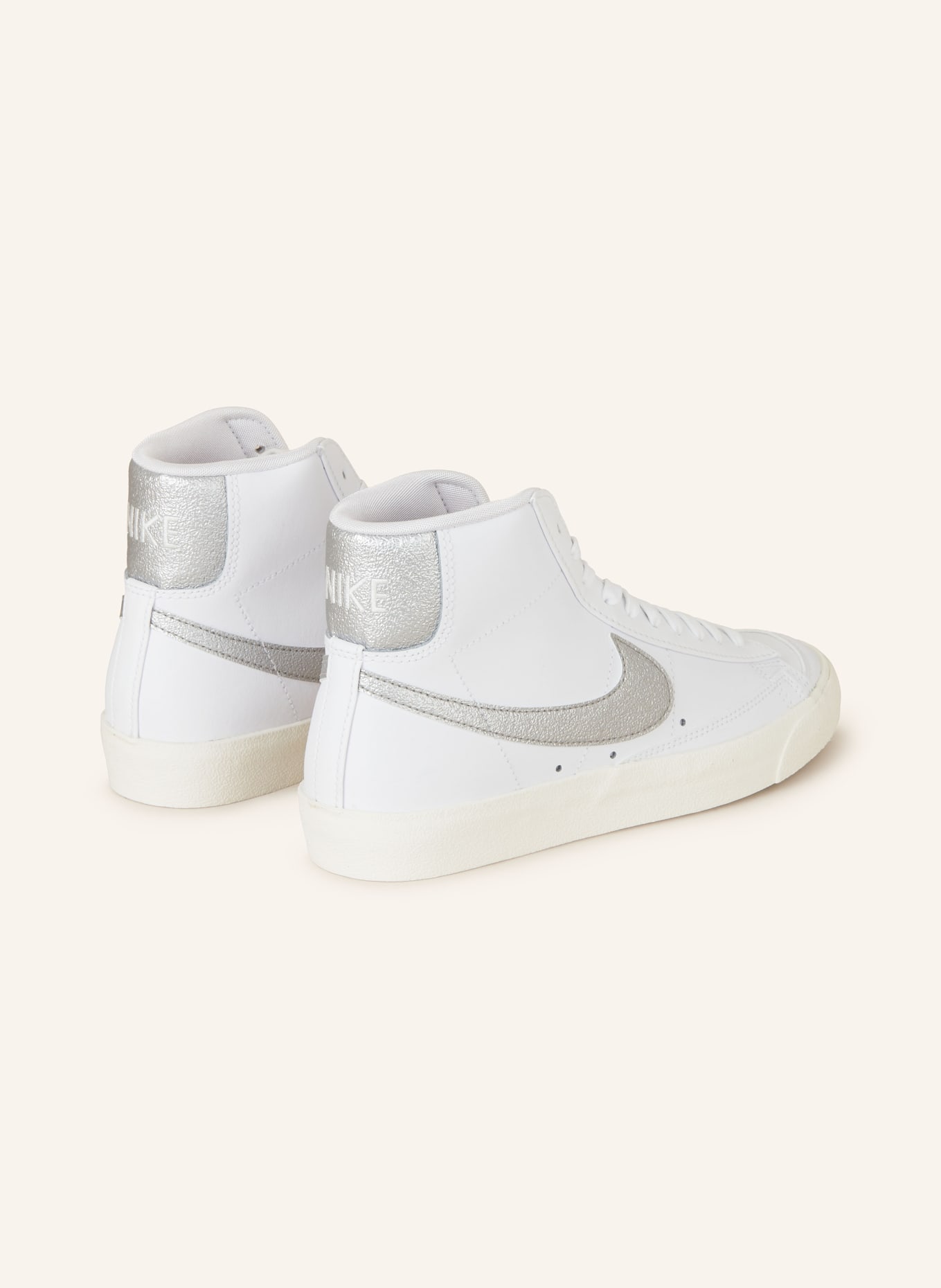 Nike High-top sneakers BLAZER MID '77, Color: WHITE/ SILVER (Image 2)