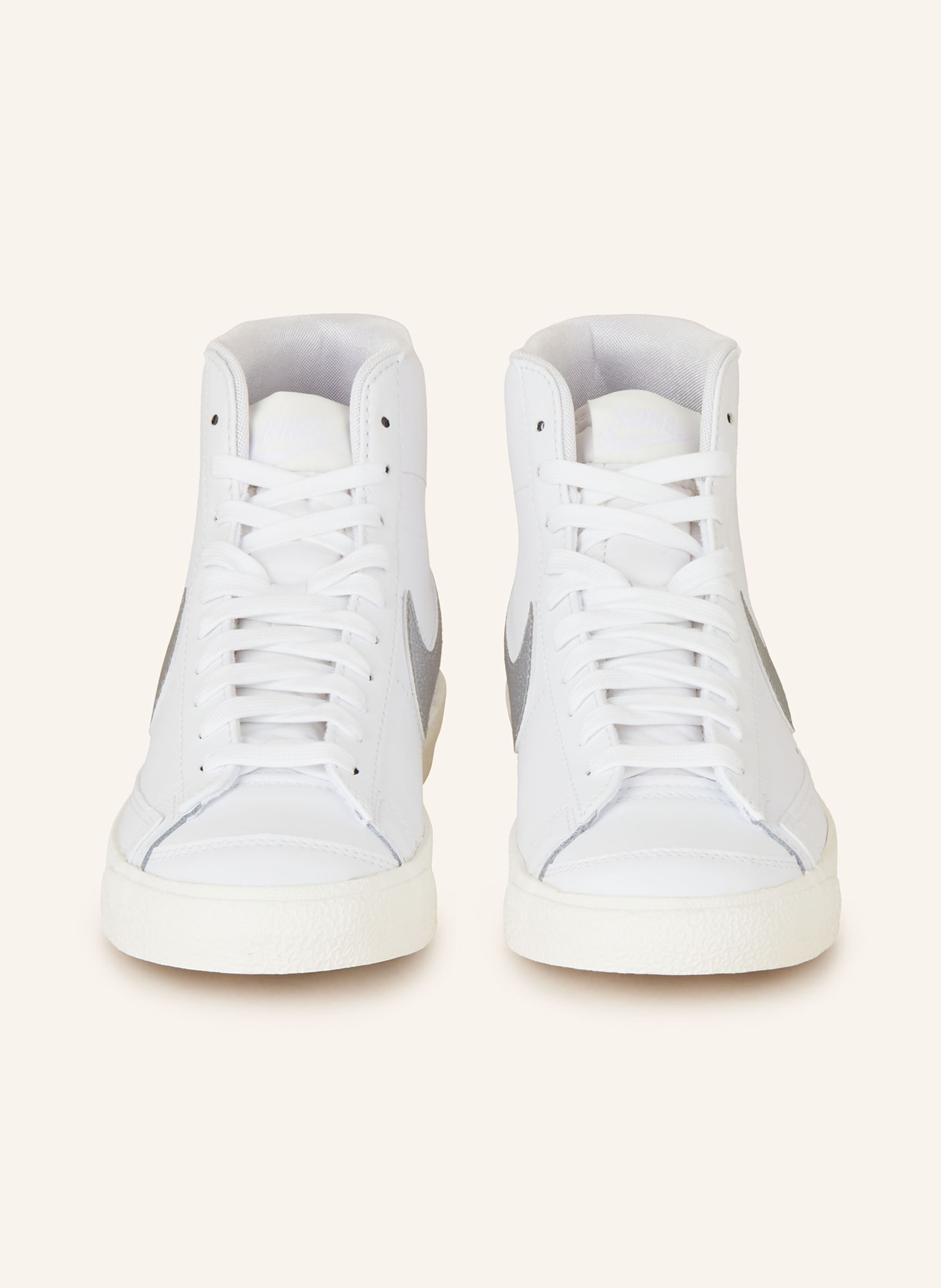 Nike High-top sneakers BLAZER MID '77, Color: WHITE/ SILVER (Image 3)