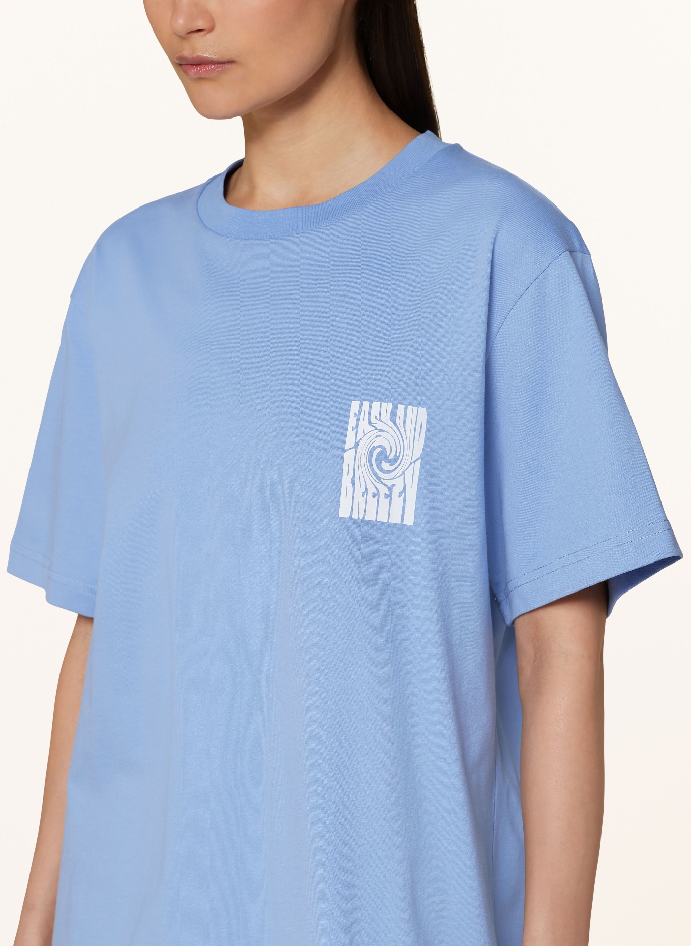 OH APRIL T-shirt BOYFRIEND, Color: BLUE/ WHITE (Image 4)