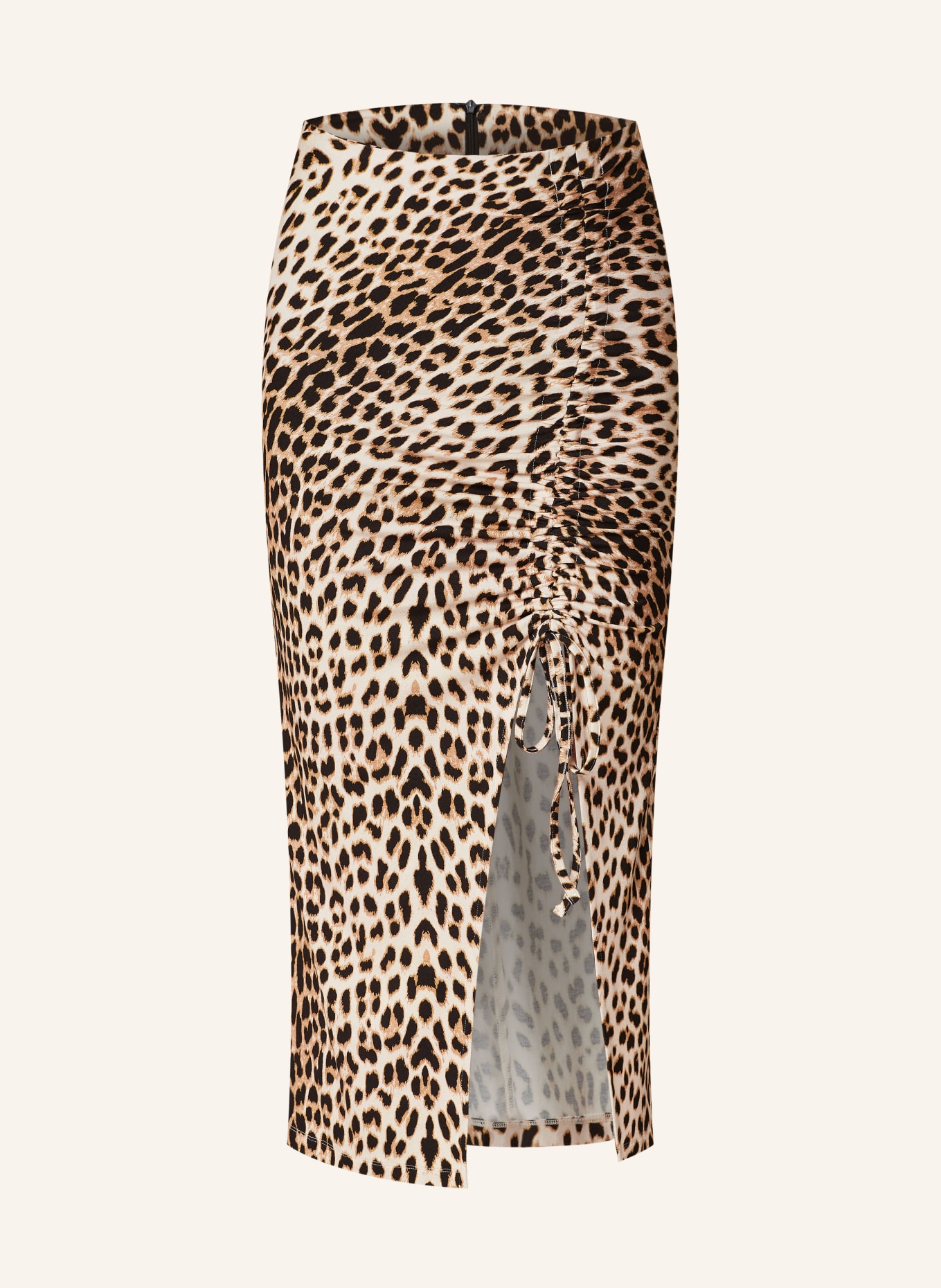 OH APRIL Skirt CATIA, Color: LIGHT BROWN/ BLACK/ BROWN (Image 1)