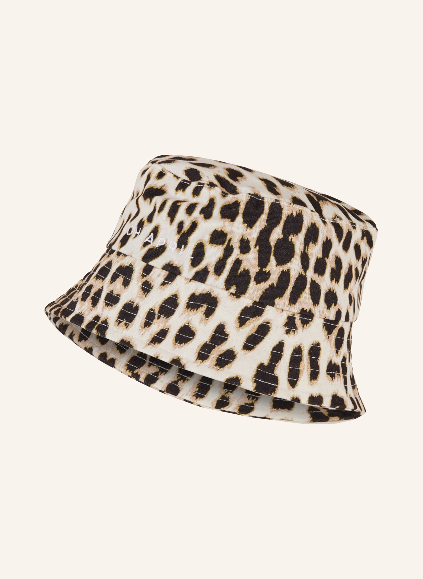 OH APRIL Bucket hat, Color: LIGHT BROWN/ BLACK (Image 1)