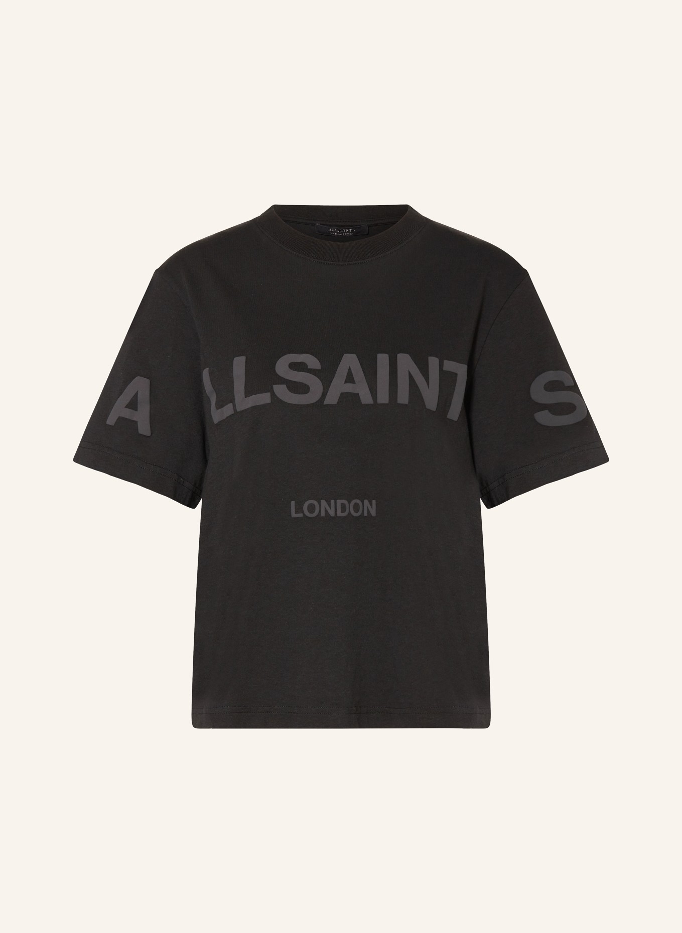 ALLSAINTS T-shirt LISA, Kolor: CZARNY (Obrazek 1)