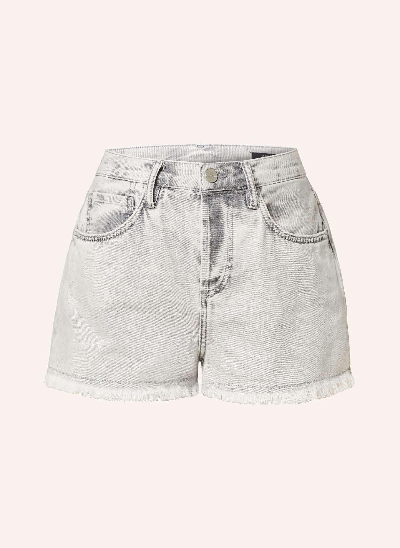 ALLSAINTS Jeans shorts HEIDI, Color: 7419 SNOW GREY (Image 1)