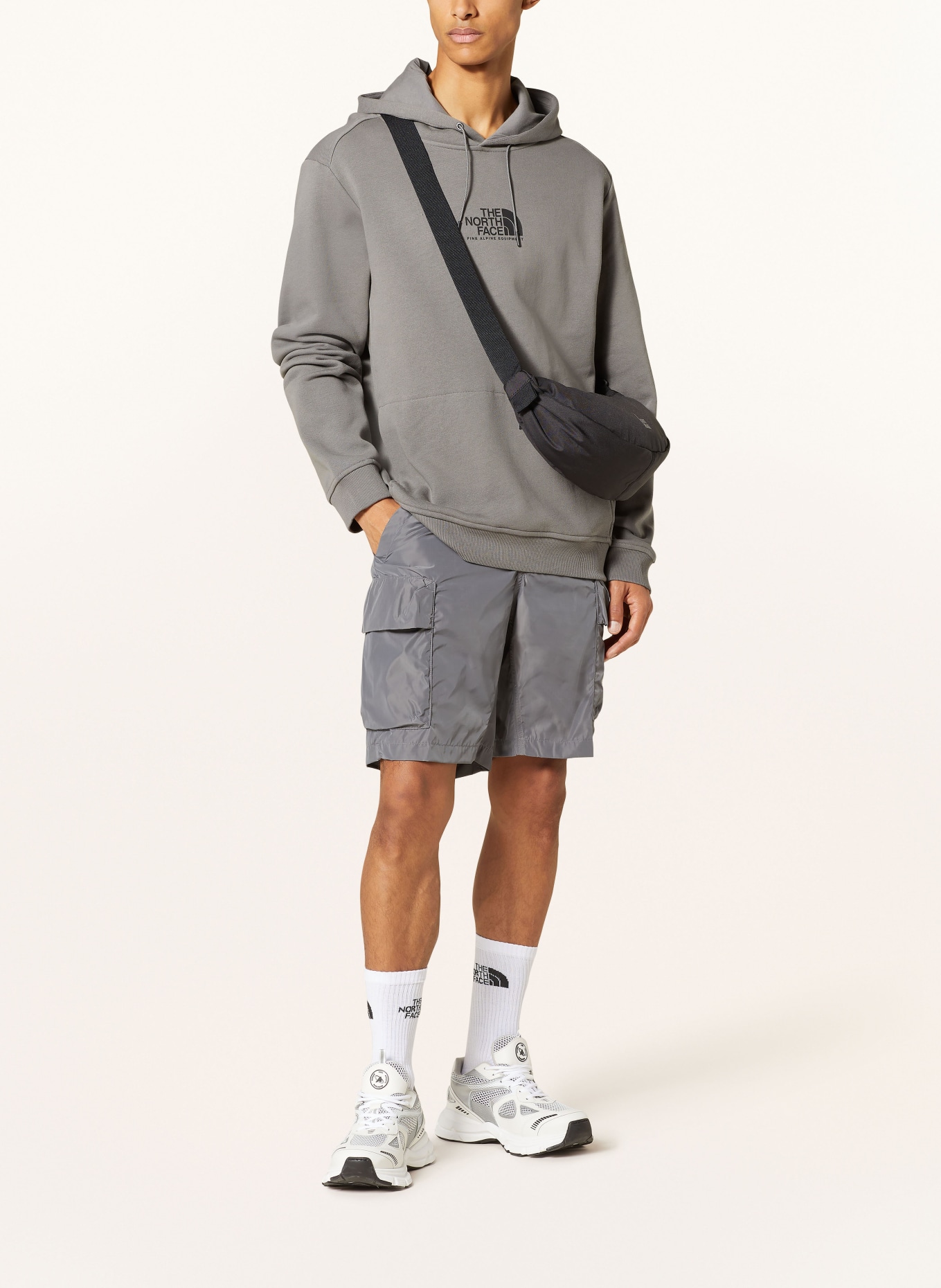 THE NORTH FACE Cargo shorts loose tapered fit, Color: GRAY (Image 2)