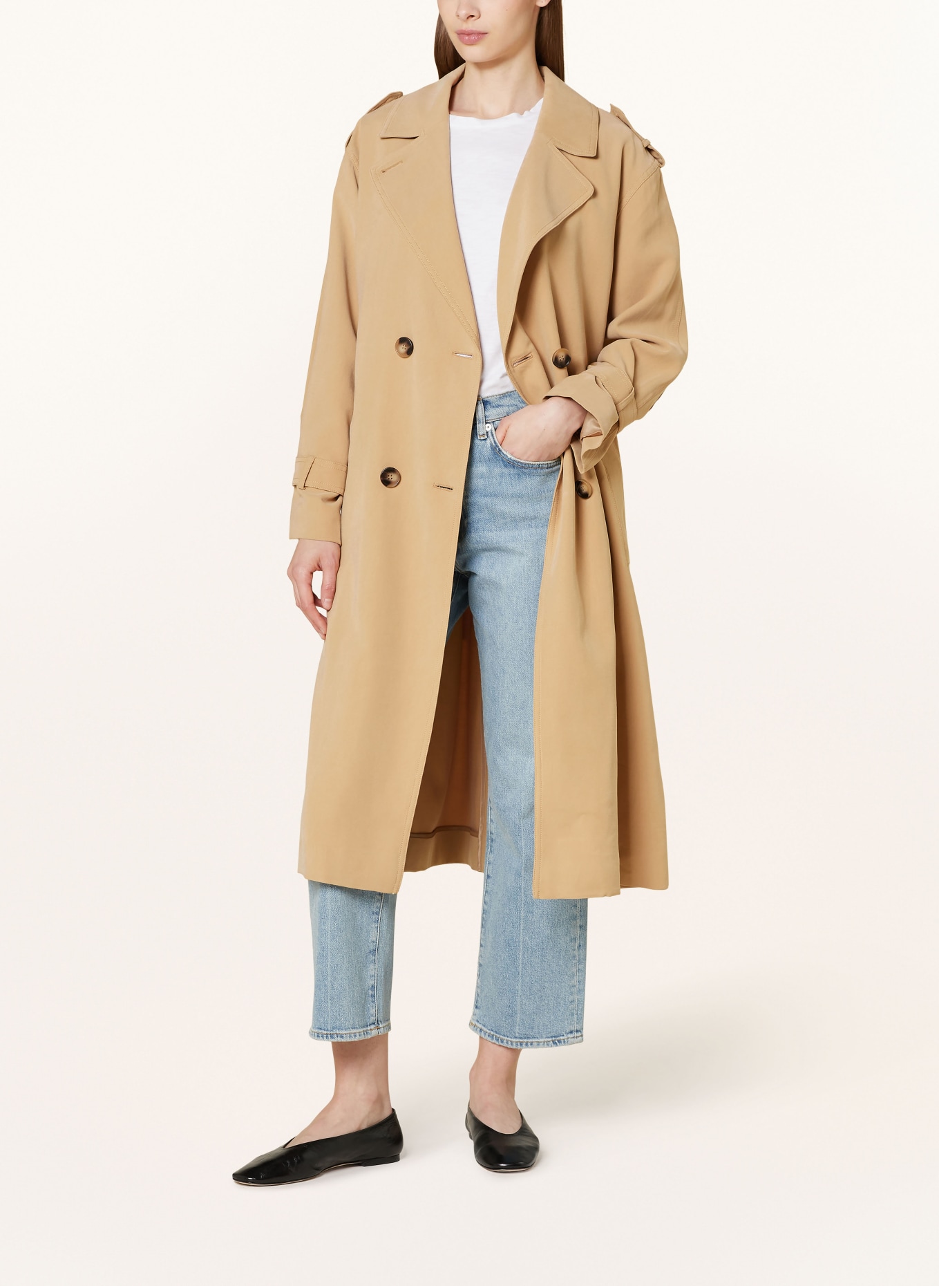 WHISTLES Trench coat RILEY, Color: CAMEL (Image 2)