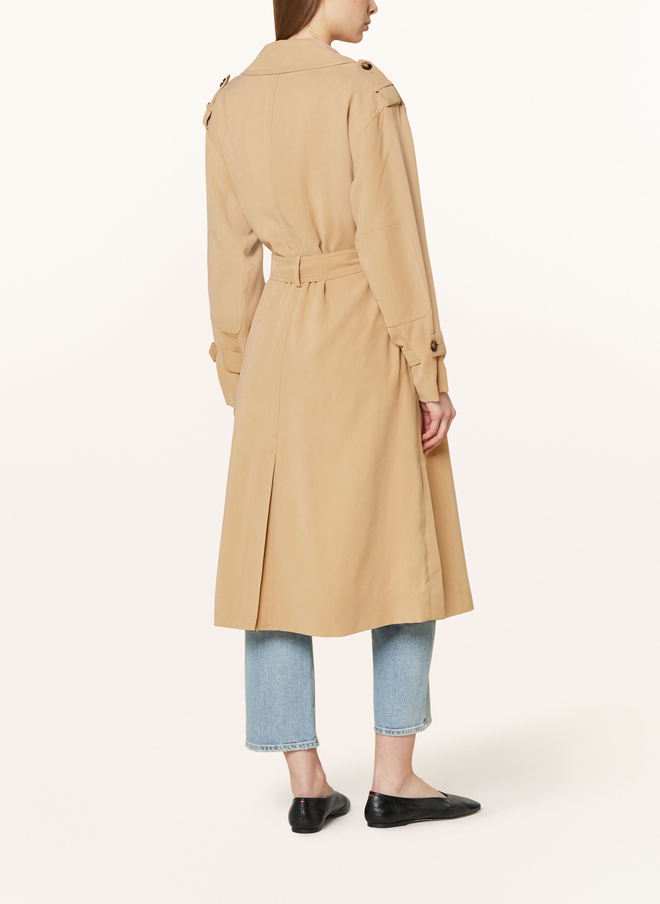 WHISTLES Trench coat RILEY, Color: CAMEL (Image 3)