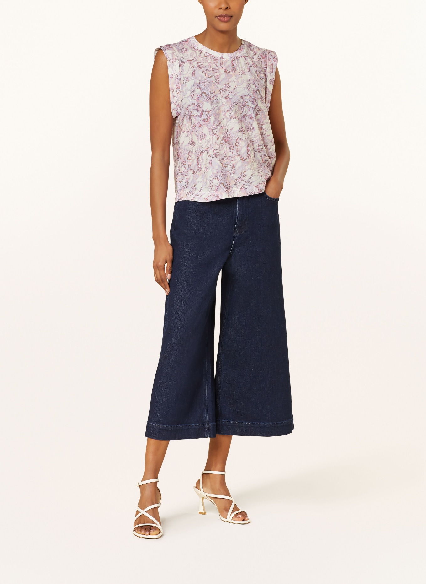 Phase Eight Culotte jeans LEYLA, Color: DARK BLUE (Image 2)