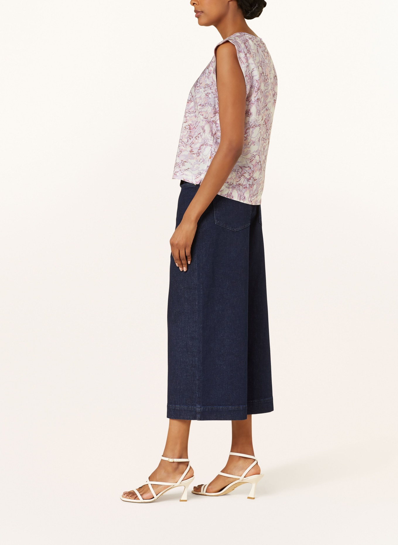 Phase Eight Culotte jeans LEYLA, Color: DARK BLUE (Image 4)