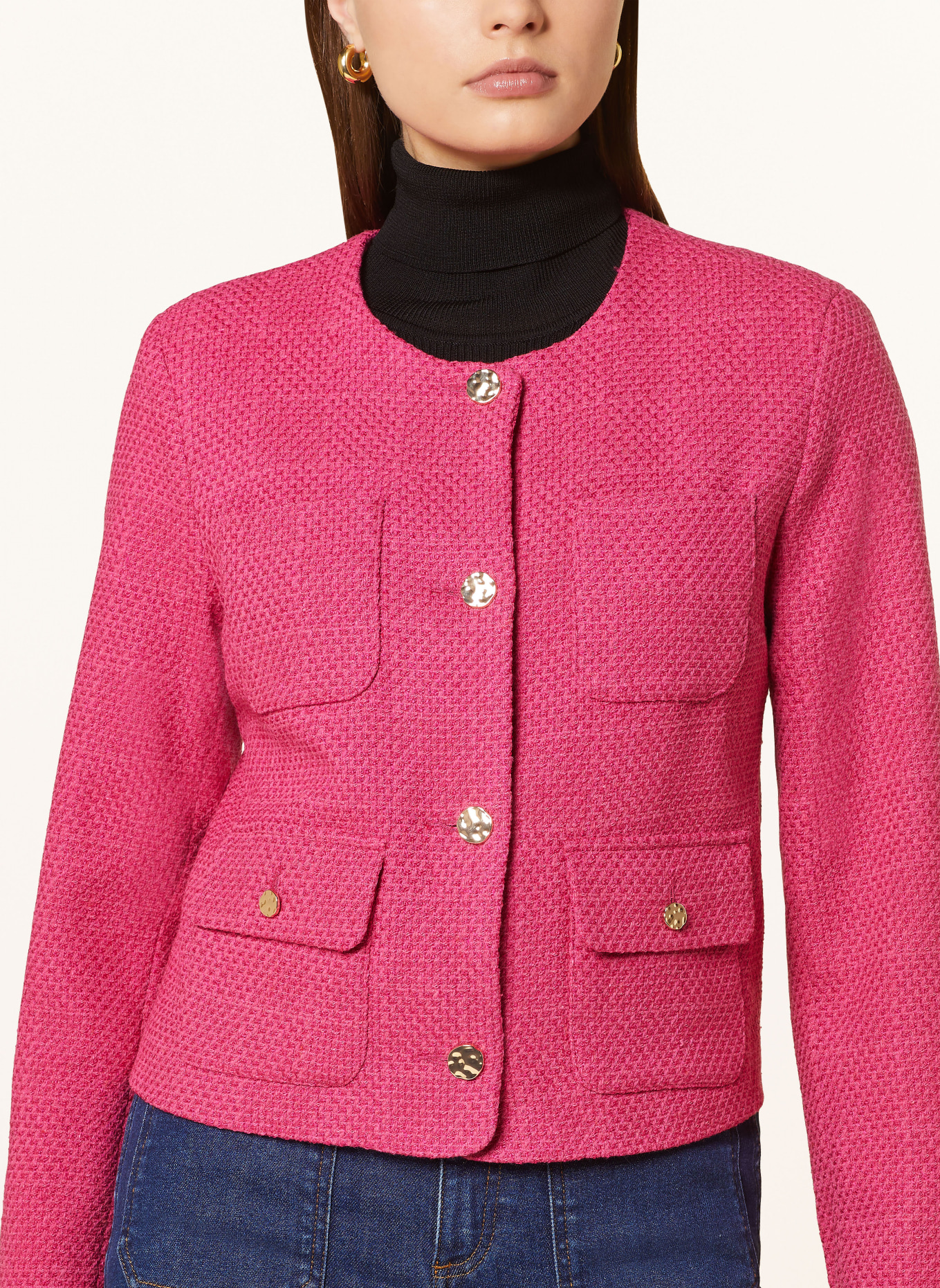 Phase Eight Bouclé jacket RIPLEY, Color: PINK (Image 4)