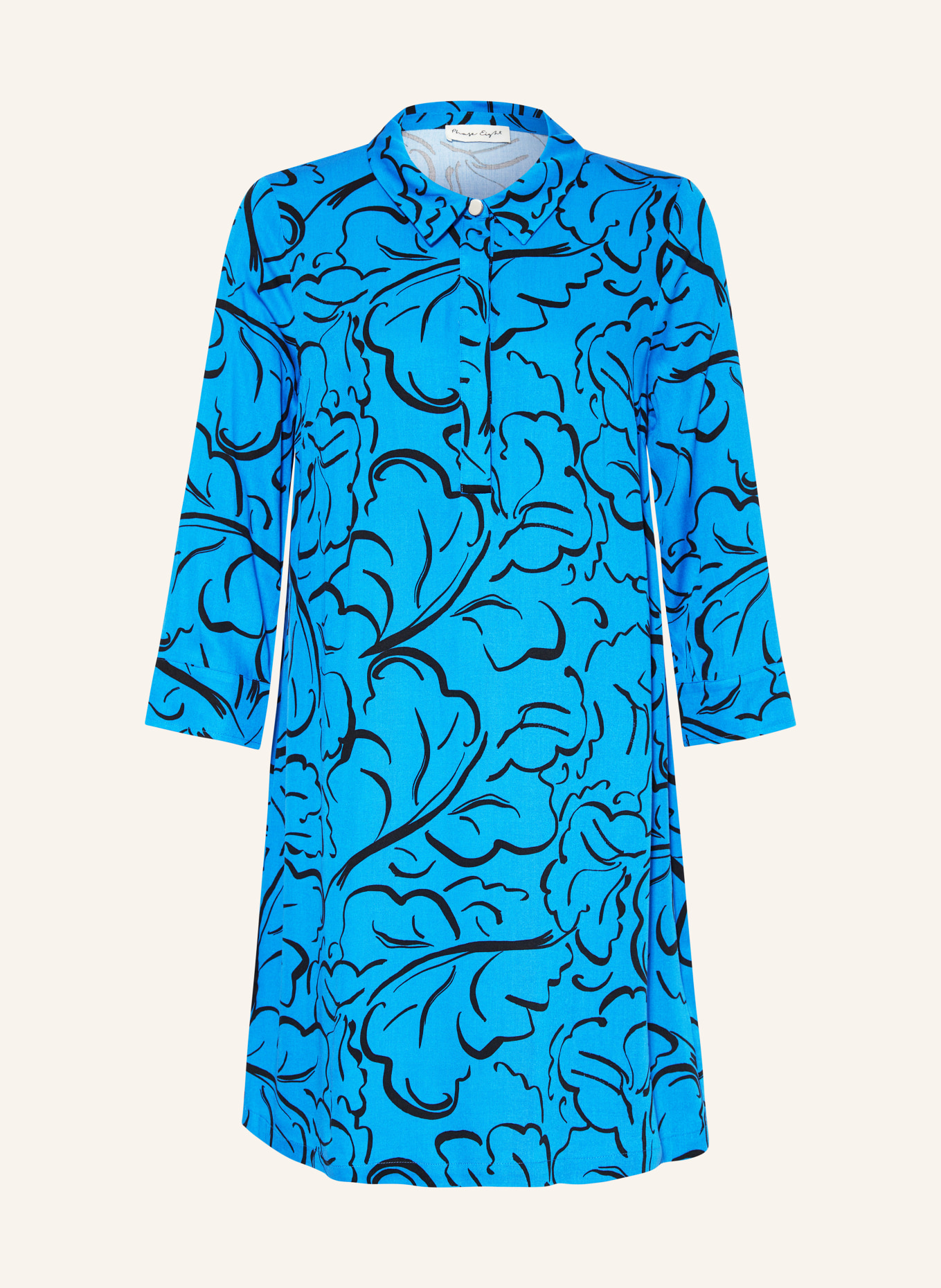 Phase Eight Dress MARINA with 3/4 sleeves, Color: BLUE (Image 1)