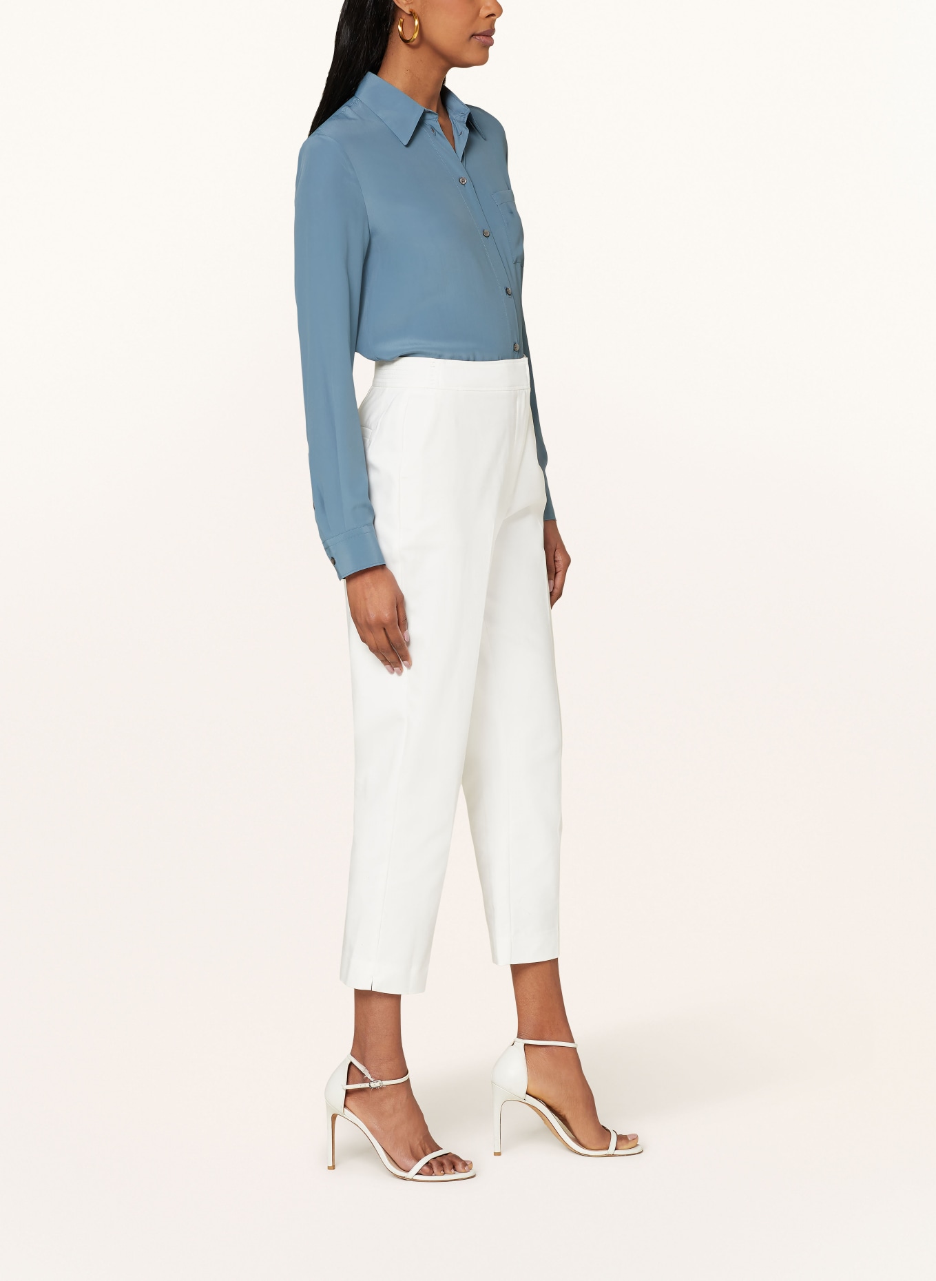 Phase Eight 7/8 trousers ULRICA, Color: WHITE (Image 4)