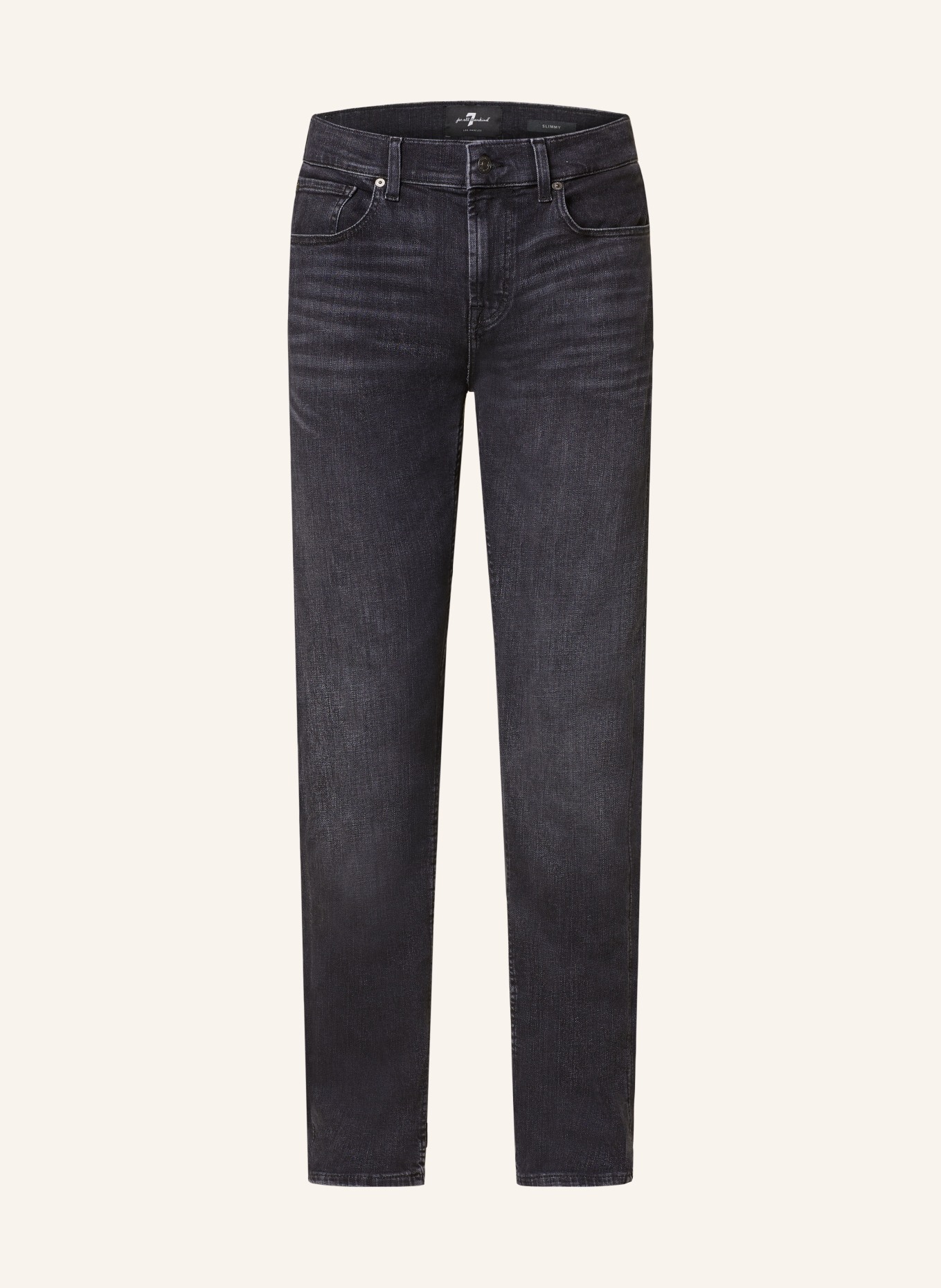 7 for all mankind Jeans SLIMMY EARTHKIND slim straight fit, Color: BLACK (Image 1)