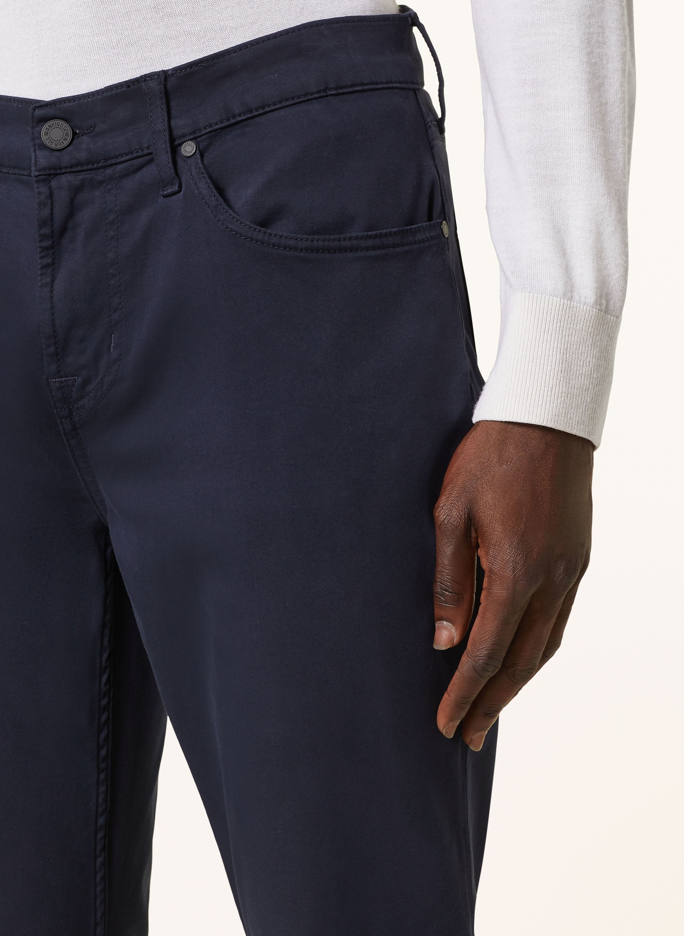 7 for all mankind Trousers SLIMMY TAPERED modern slim, Color: DARK BLUE (Image 5)