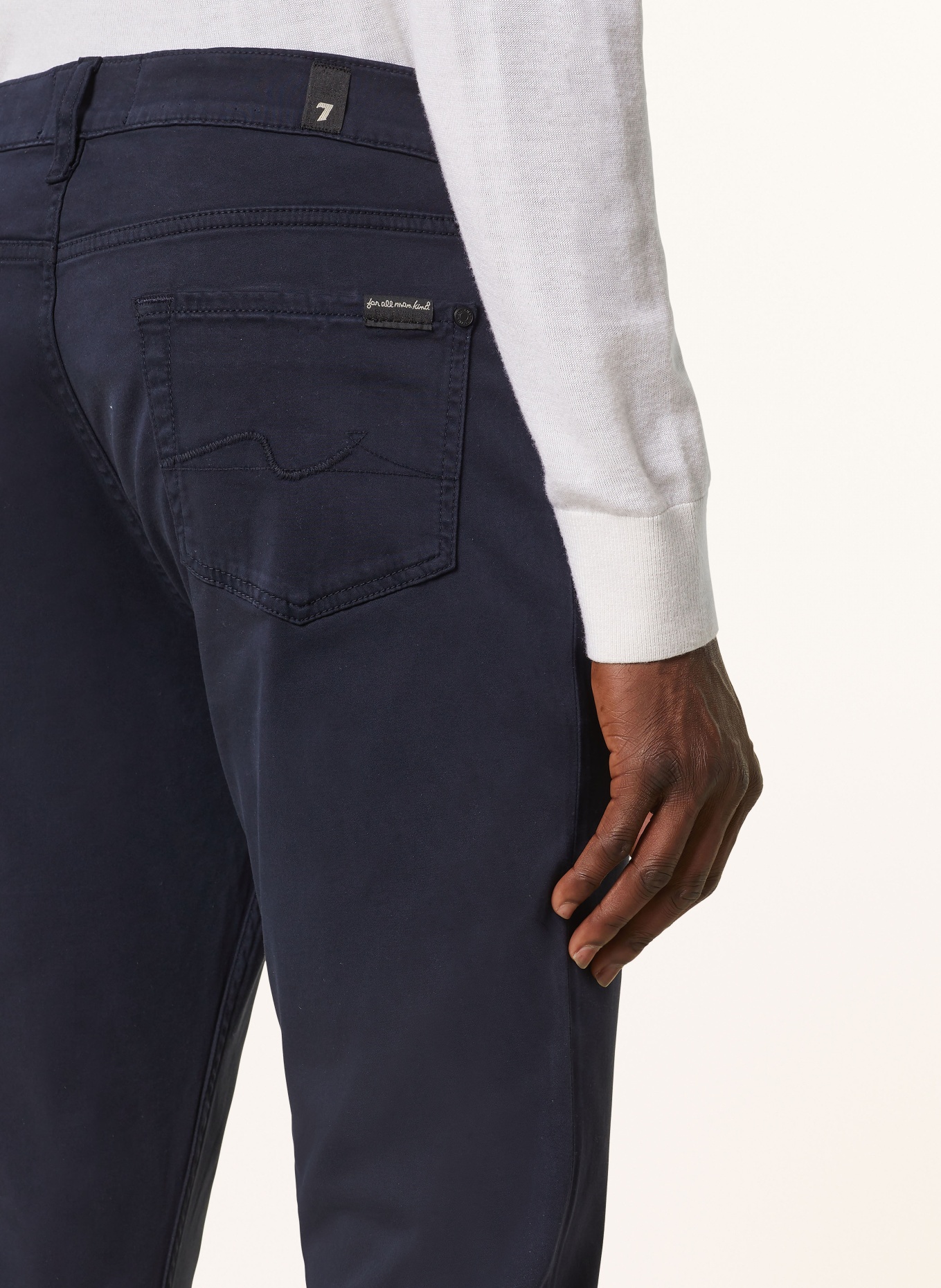 7 for all mankind Trousers SLIMMY TAPERED modern slim, Color: DARK BLUE (Image 6)