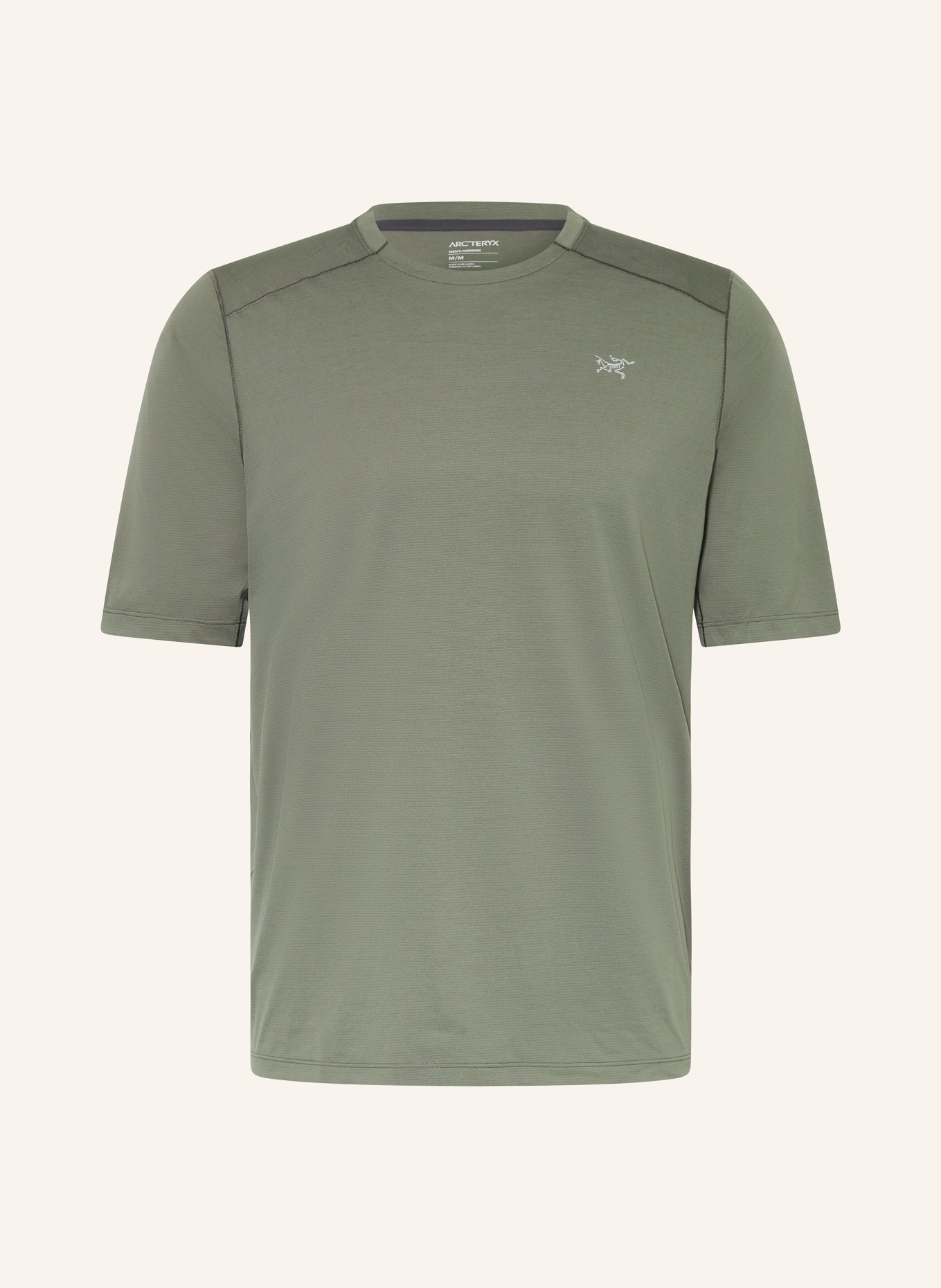 ARC'TERYX T-shirt CORMAC CREW, Color: OLIVE (Image 1)