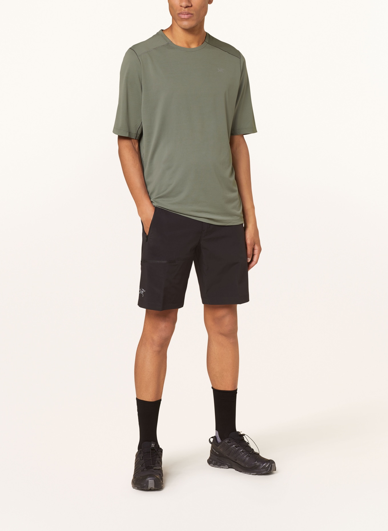 ARC'TERYX T-Shirt CORMAC CREW, Farbe: OLIV (Bild 2)