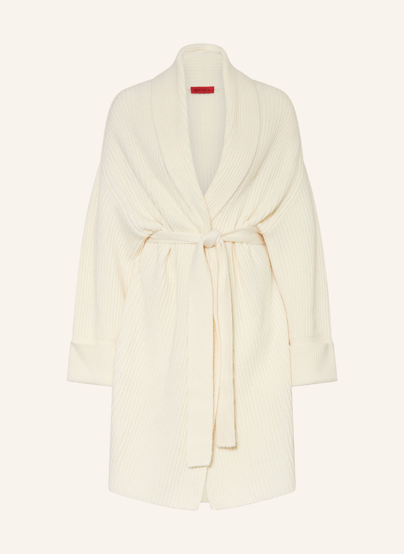 MAX & Co. Knit coat SOLANGE: CREAM