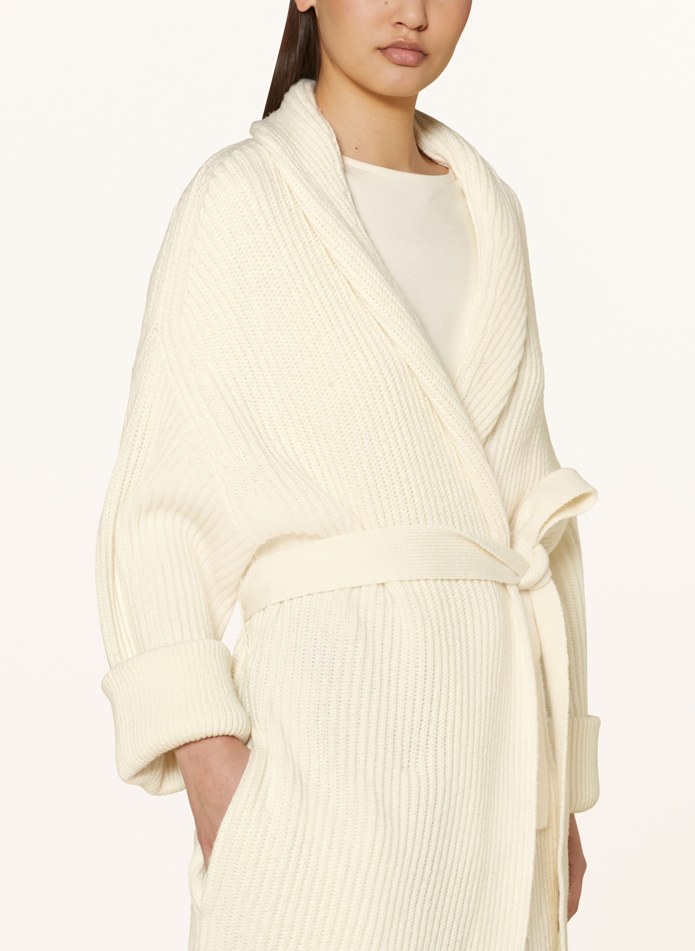 MAX & Co. Knit coat SOLANGE: CREAM