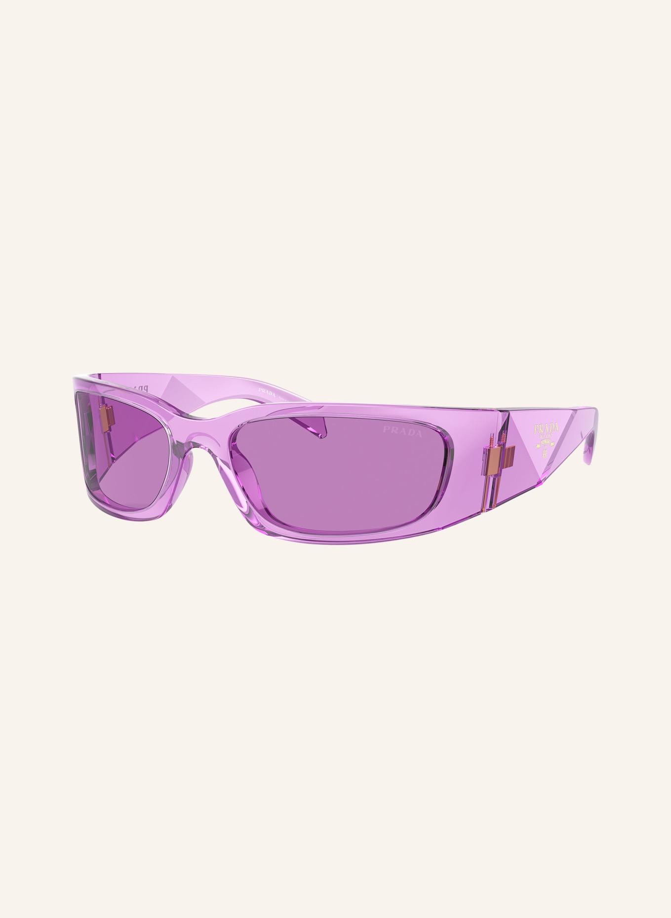 PRADA Sunglasses PRA14S, Color: 13R30G - PURPLE/PURPLE (Image 1)