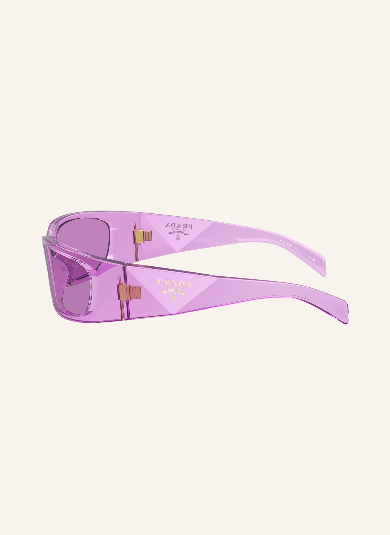PRADA Sunglasses PRA14S, Color: 13R30G - PURPLE/PURPLE (Image 3)