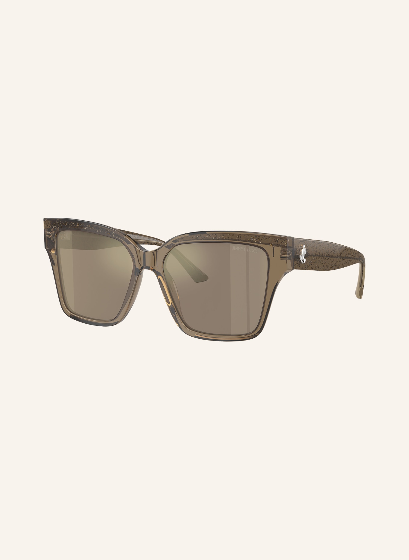 JIMMY CHOO Sunglasses JC5003, Color: 50405A - BROWN/ BROWN MIRRORED (Image 1)