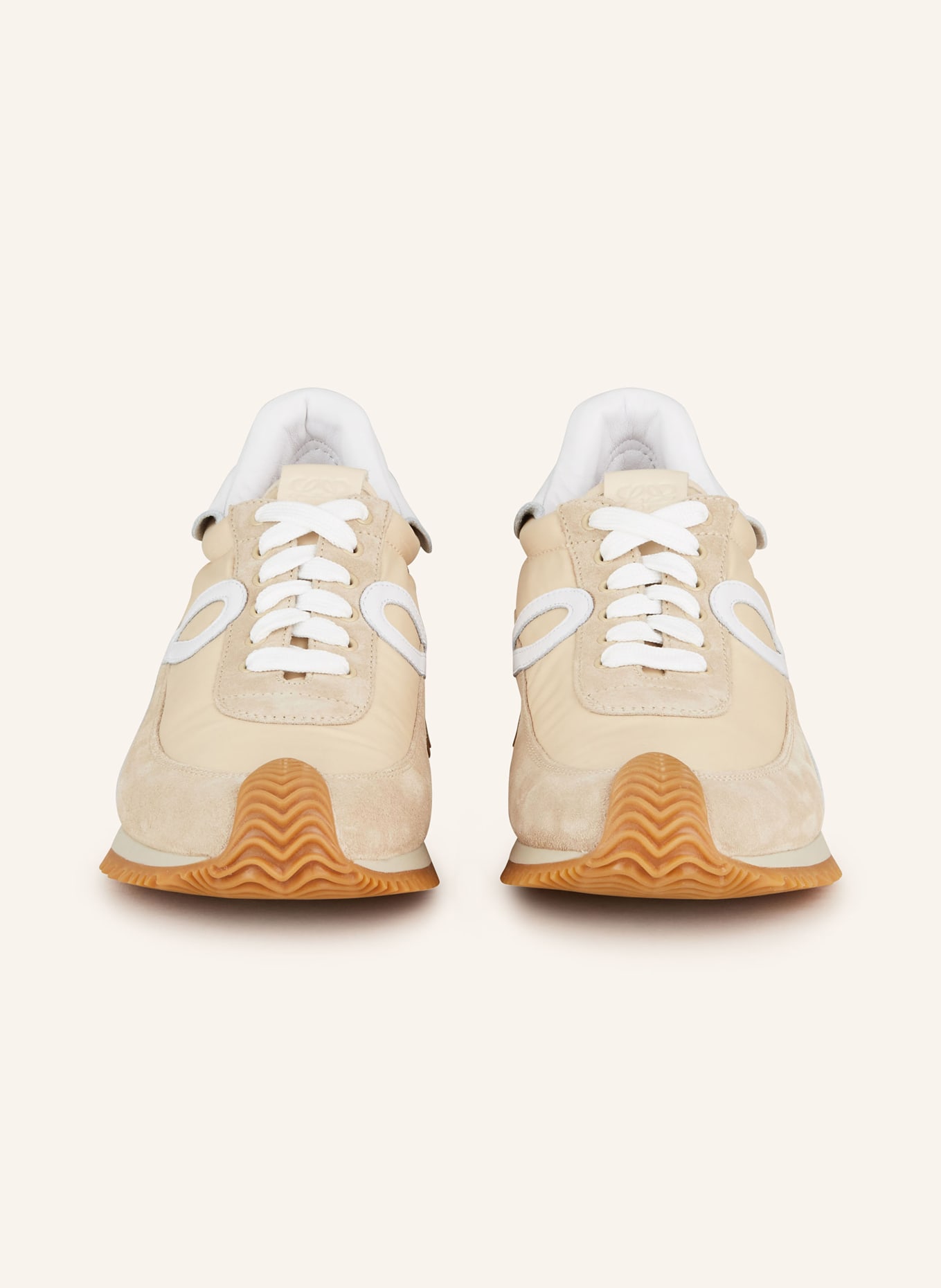LOEWE Sneakers FLOW RUNNER, Color: BEIGE/ WHITE (Image 3)