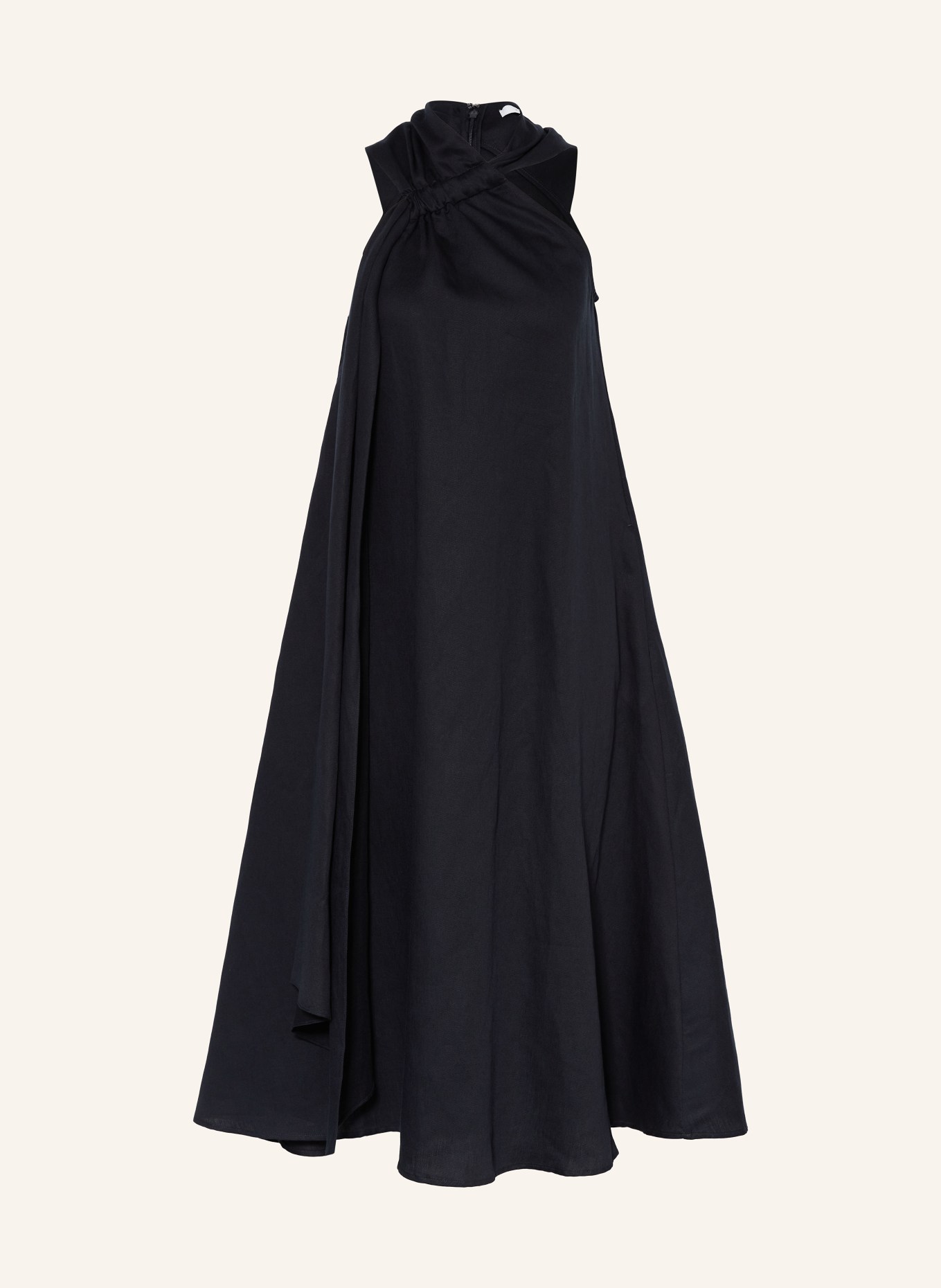 REISS Kleid COSETTE mit Leinen, Farbe: DUNKELBLAU (Bild 1)