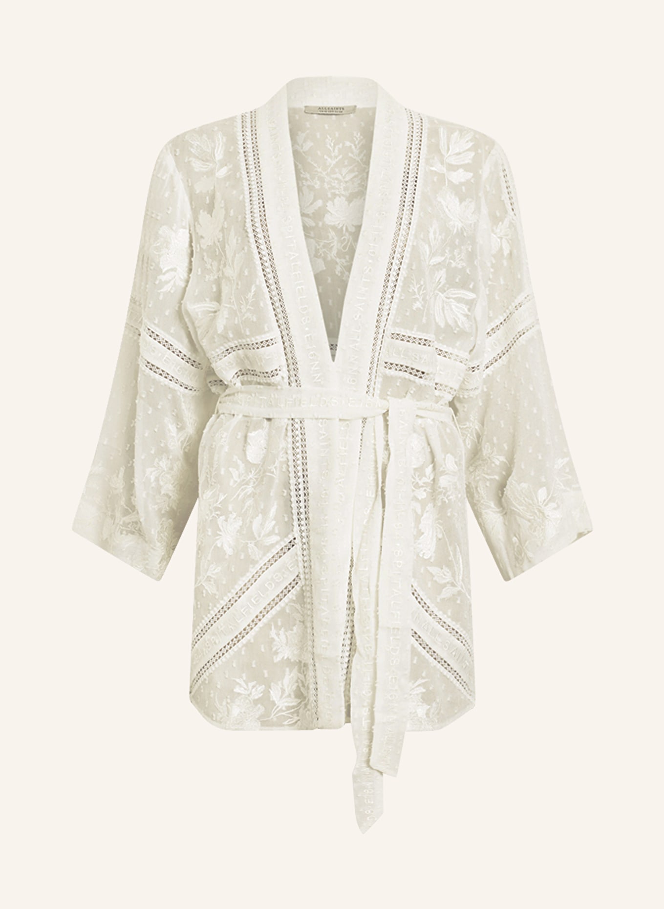ALLSAINTS Kimono CARINA, Kolor: BIAŁY (Obrazek 1)